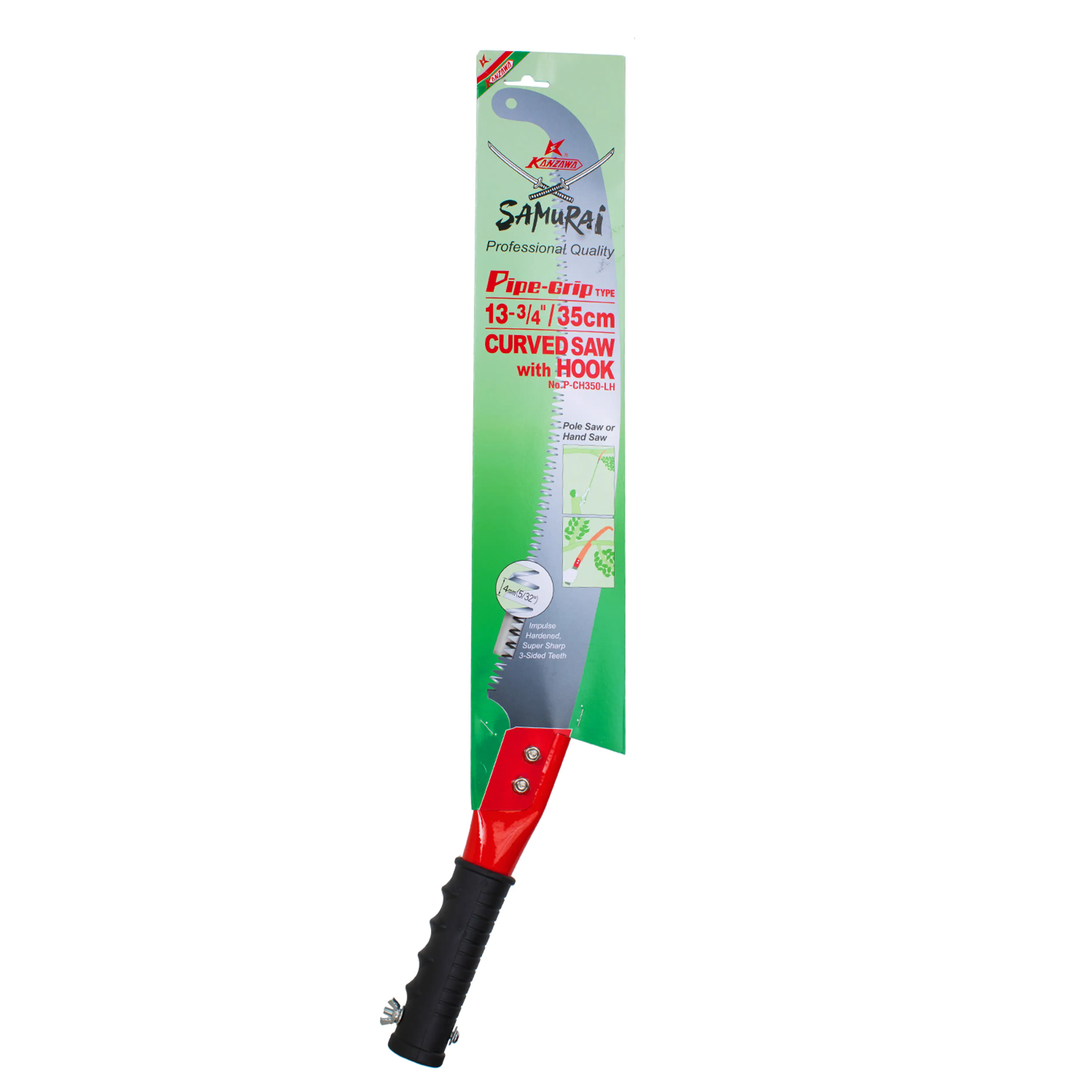 SERRUCHO SAMURAI CURVO PARA PERTIGA