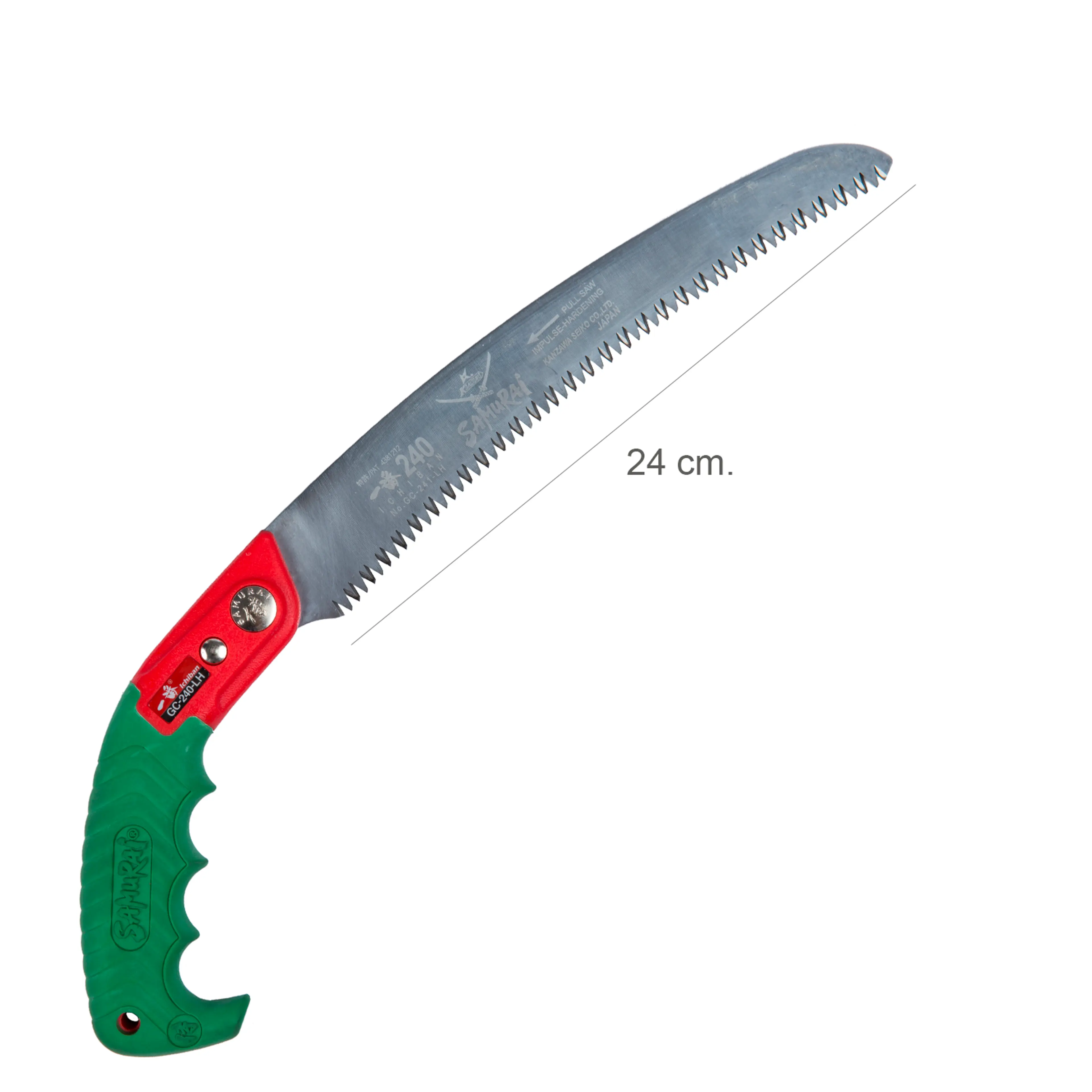 SERRUCHO SAMURAI GC CURVO 240 MM.