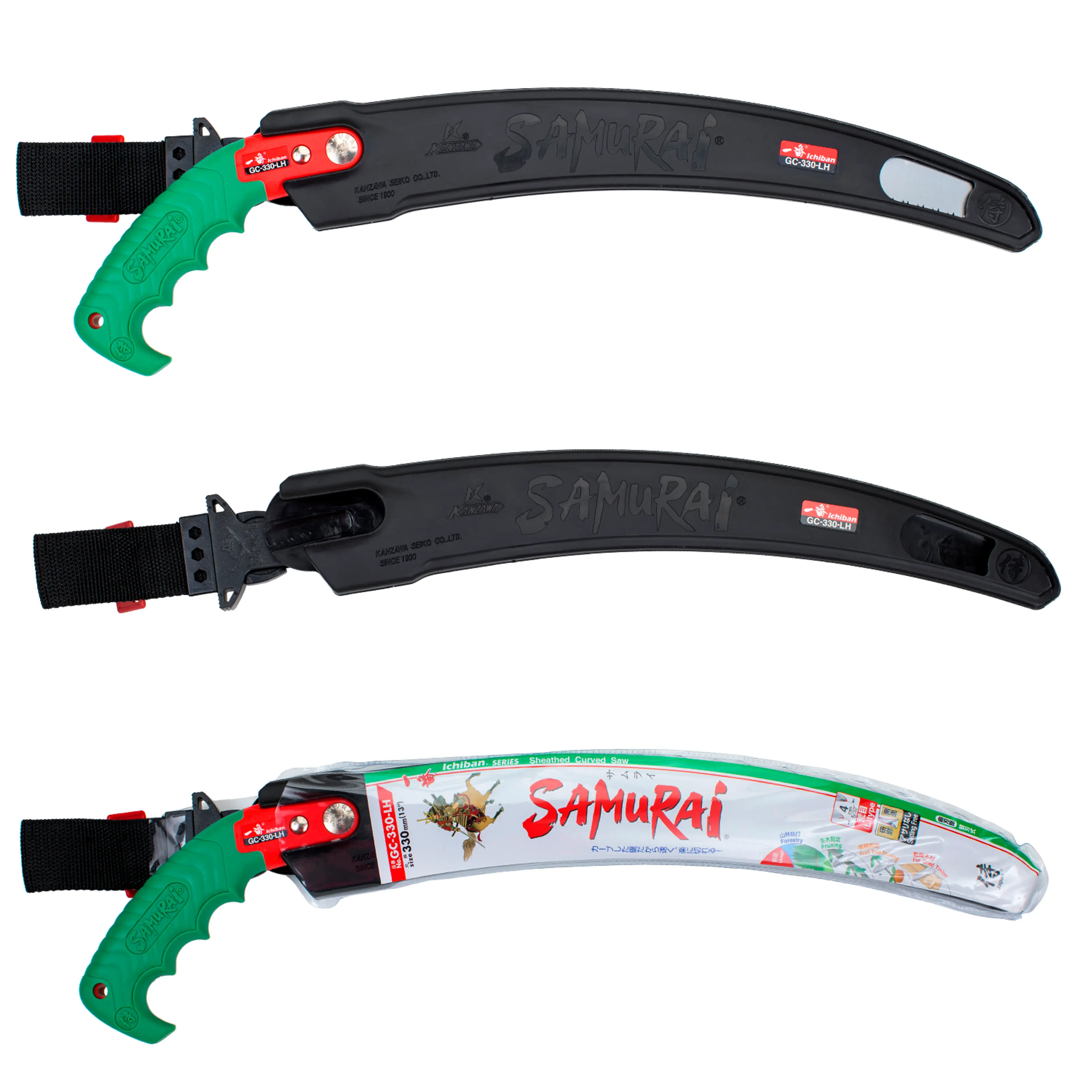 SERRUCHO SAMURAI GC CURVO 330 MM.