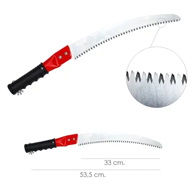 SERRUCHO SAMURAI GC CURVO PARA PERT