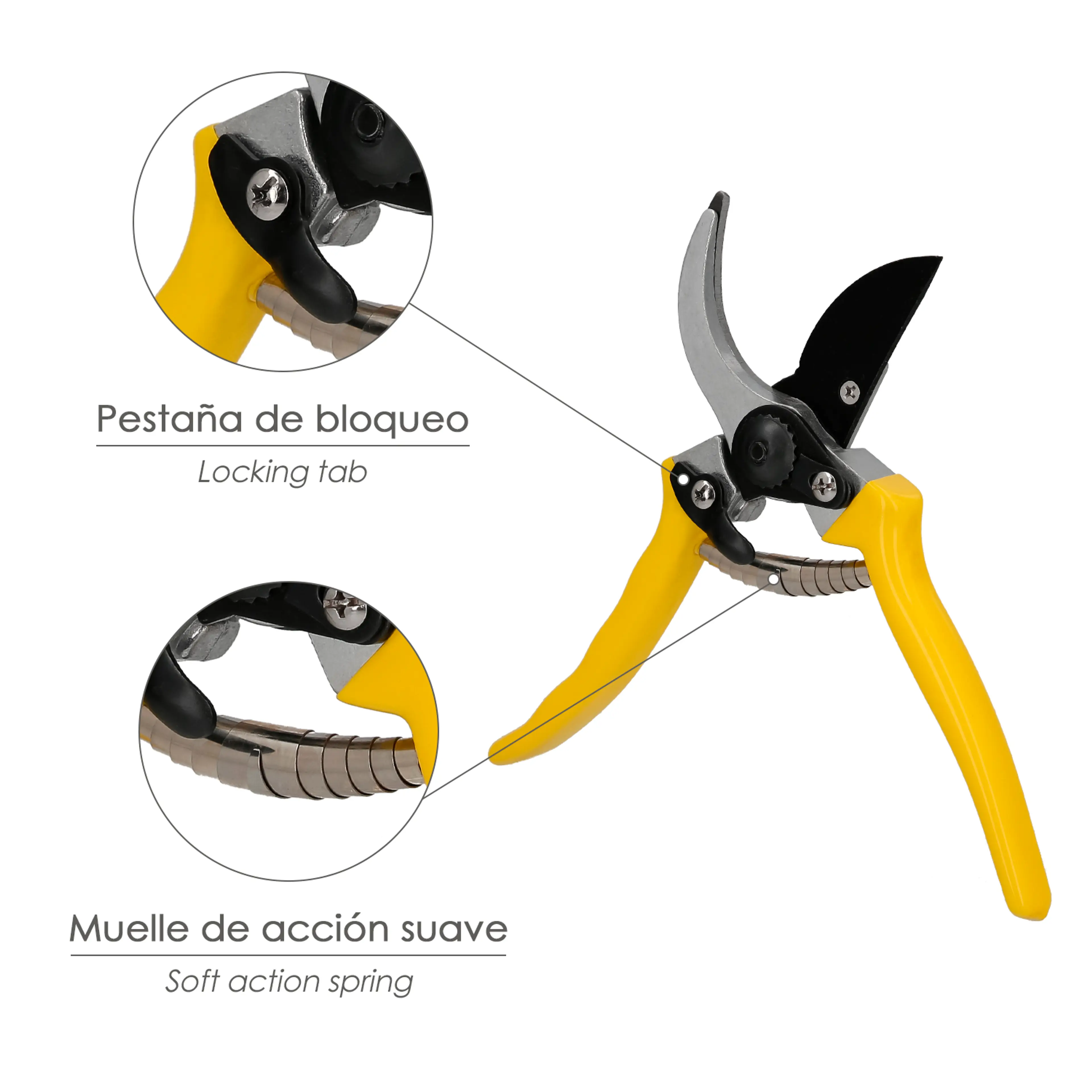 TIJERA PODAR 1 MANO JAPONESA AKAGI 