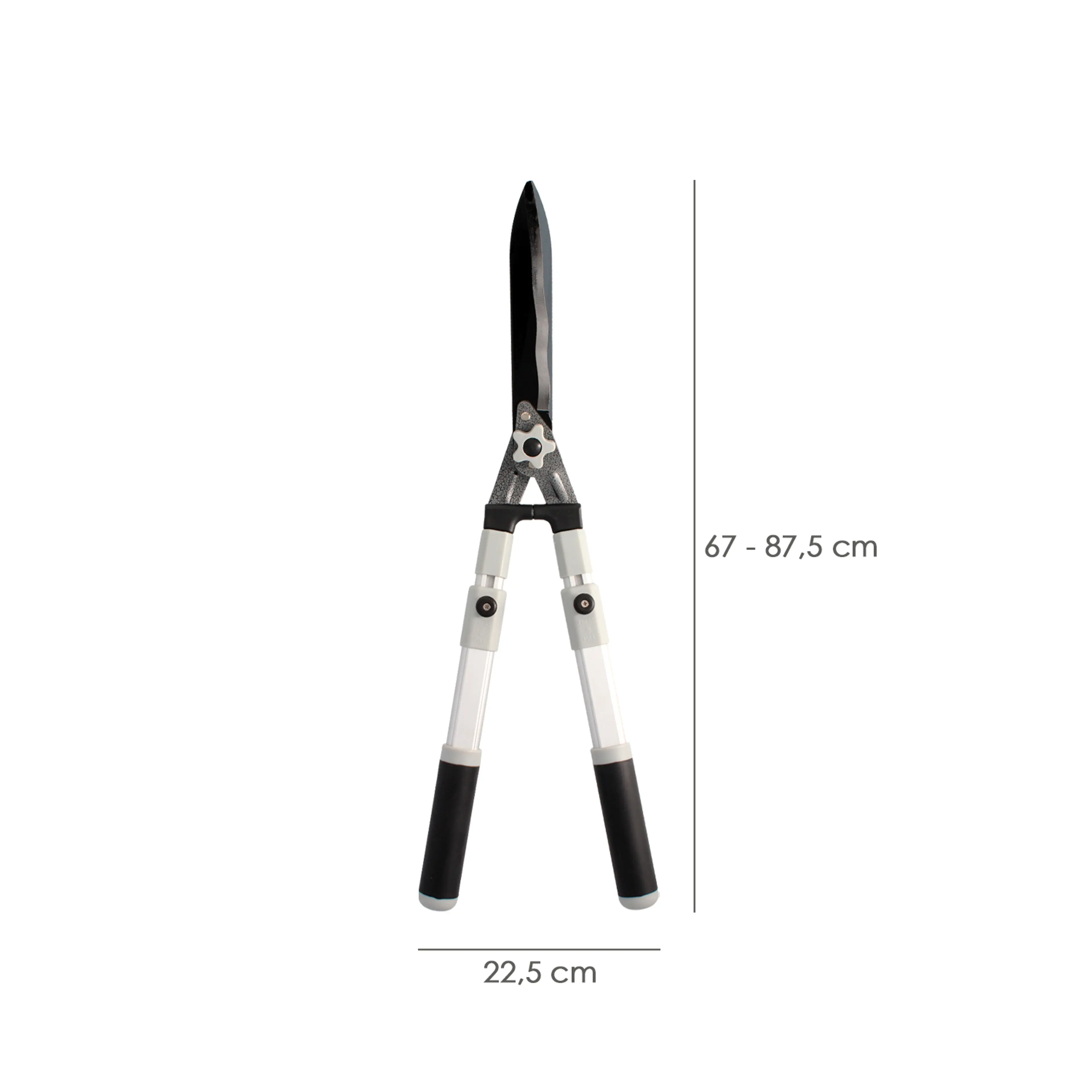 TIJERA PODAR SETOS 2 MANOS ALUMINIO