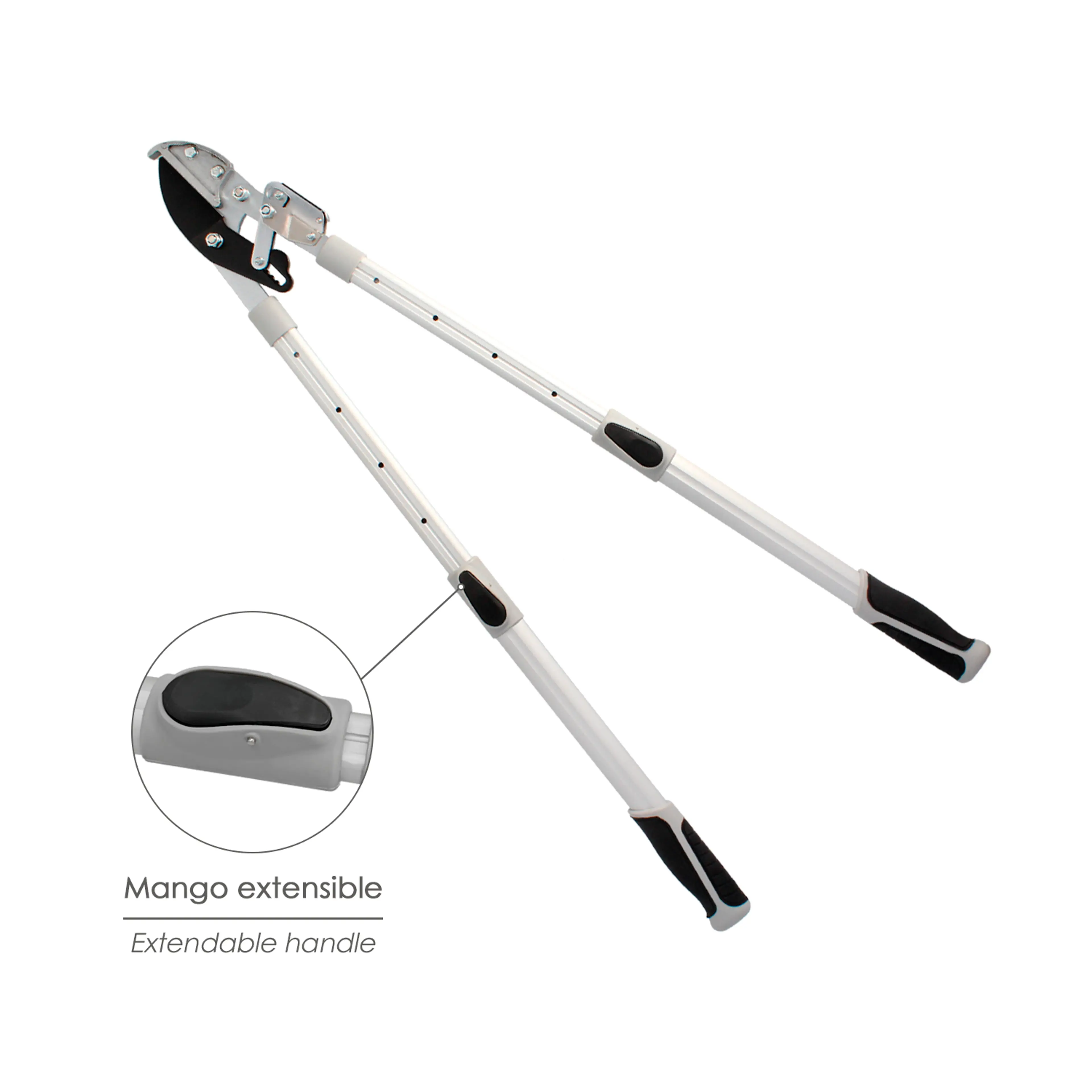 TIJERAS PODAR 2 MANOS YUNQUE MANGOS