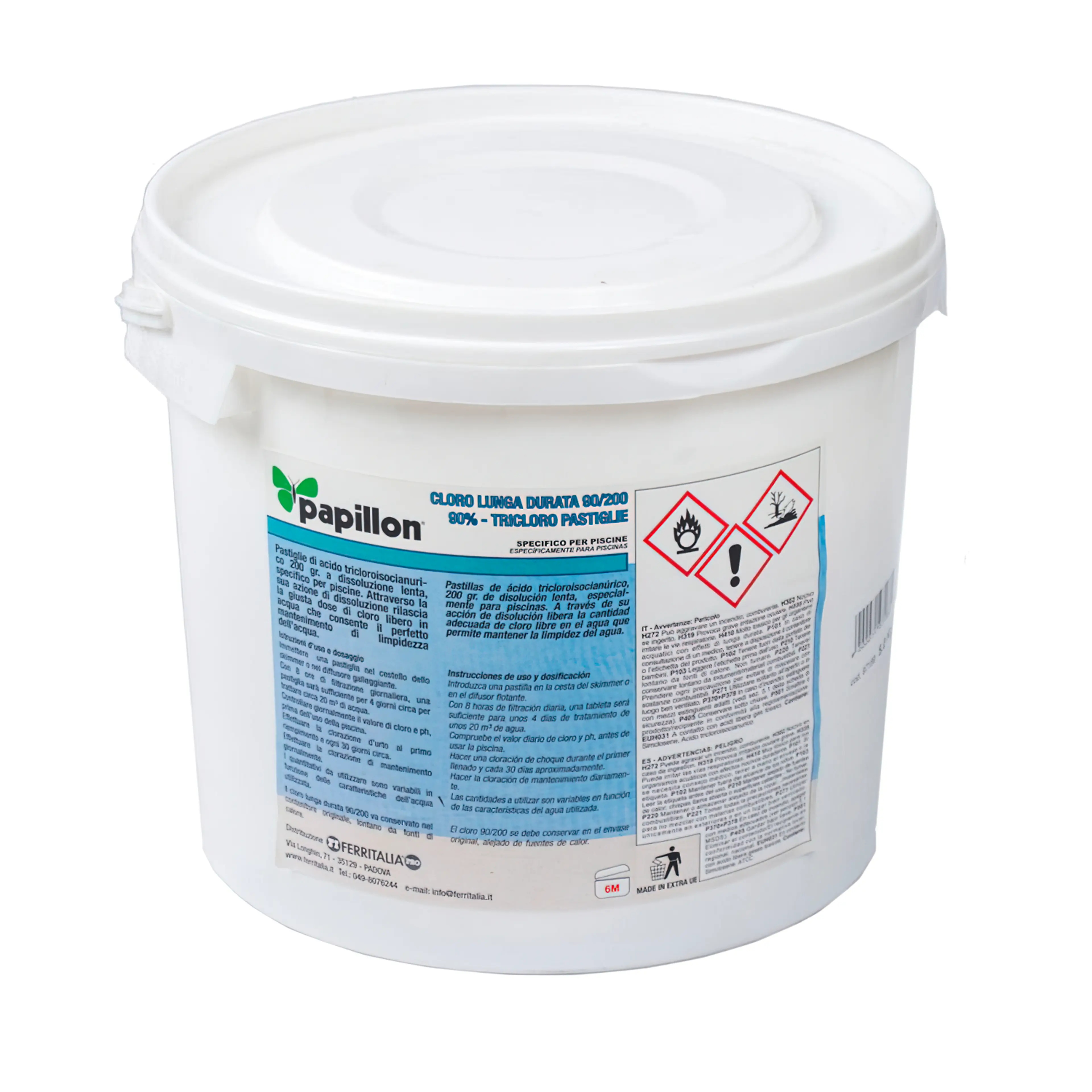 CLORO LENTO MANTENIMIENTO 90% PASTI