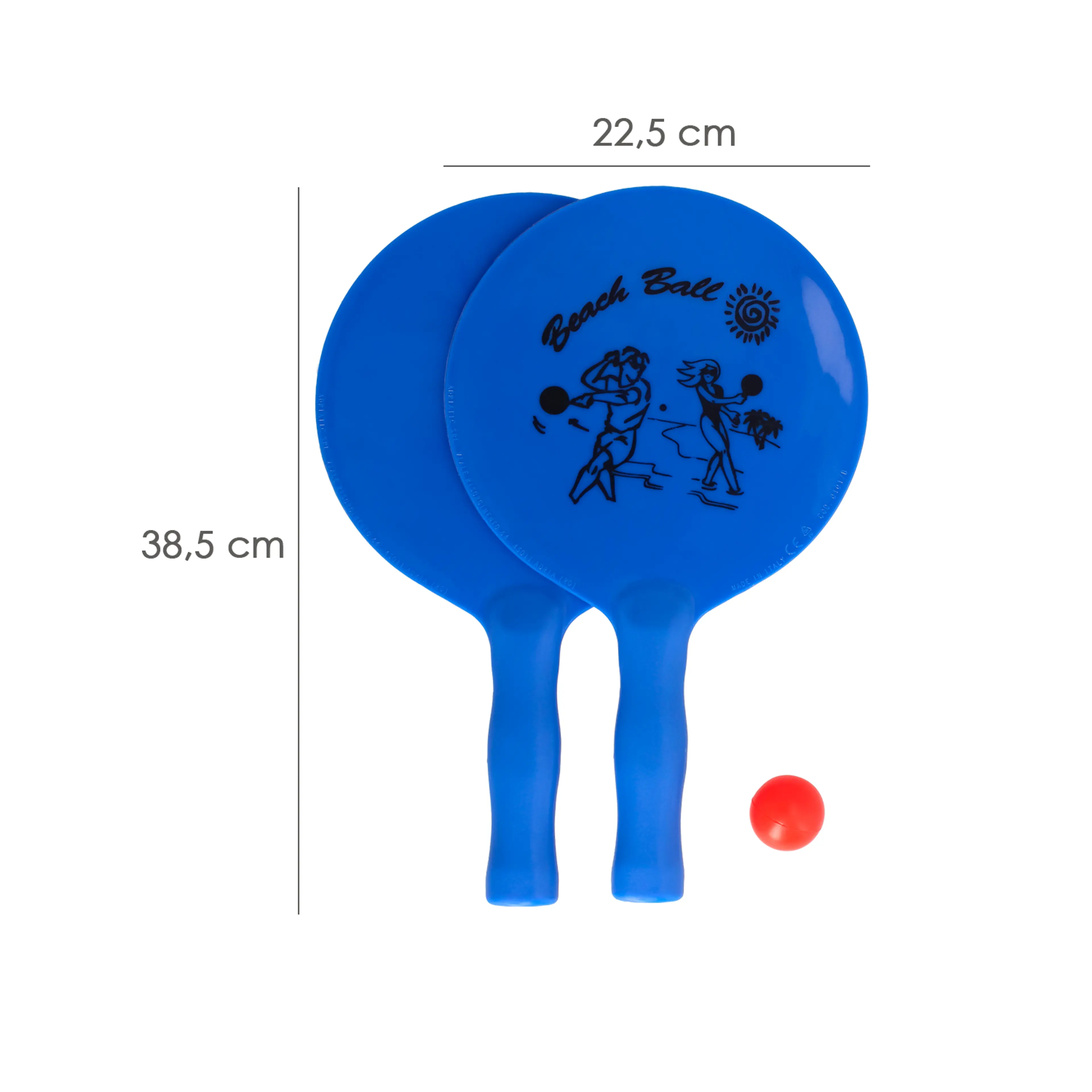 RAQUETAS PALAS PLAYA CON PELOTA