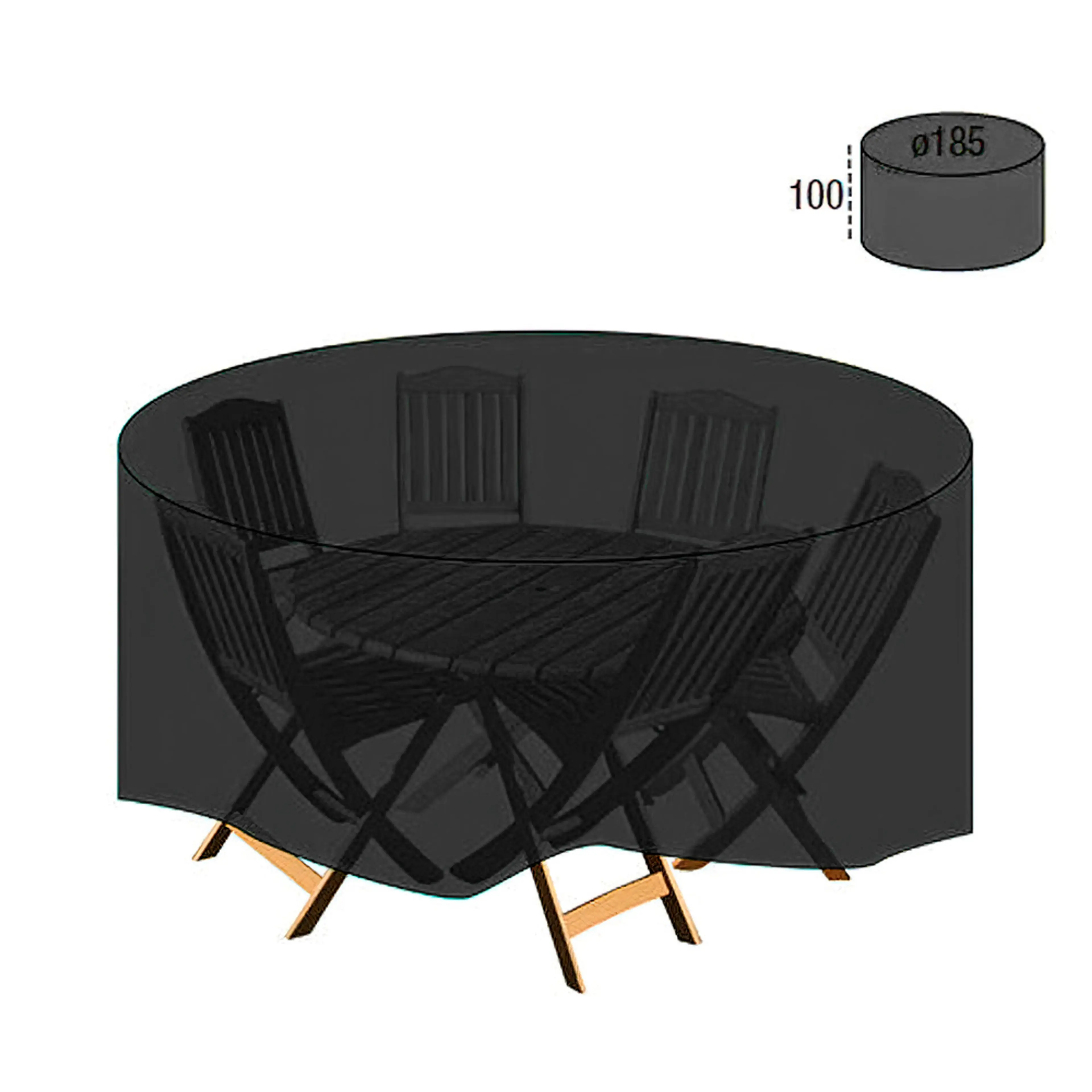 FUNDA CUBRE MESA / CONJUNTO DIÁMETR