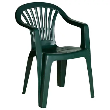 SILLA RESINA MONOBLOC RESPALDO BAJO