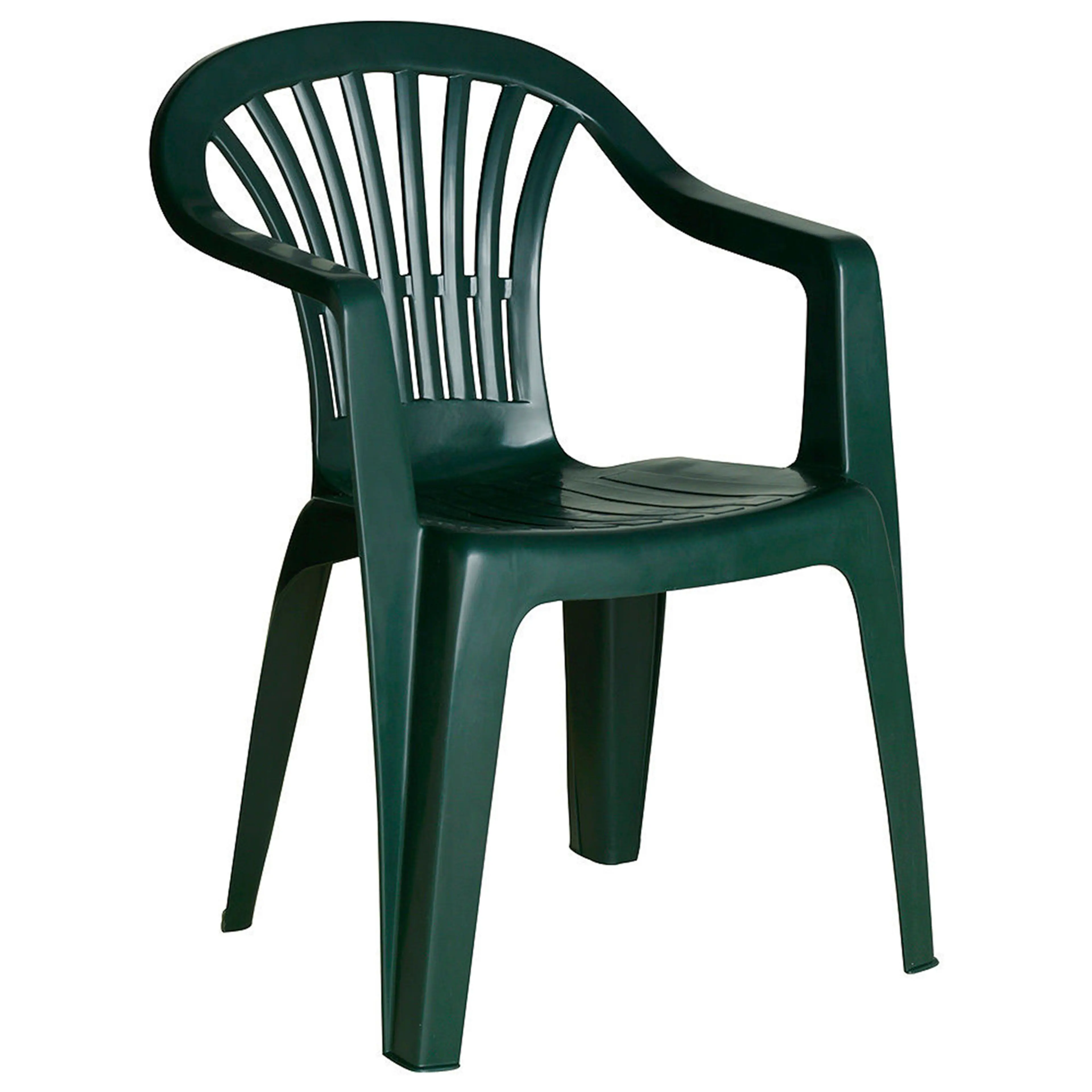SILLA RESINA MONOBLOC RESPALDO BAJO