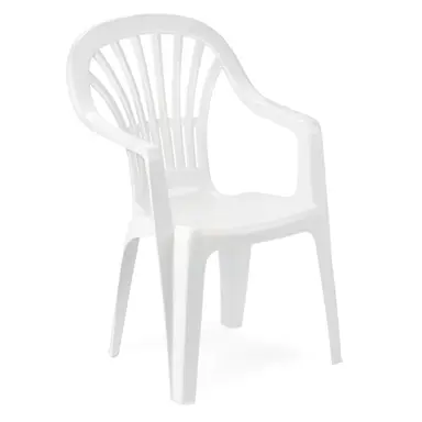 SILLA RESINA MONOBLOCK RESPALDO ALT