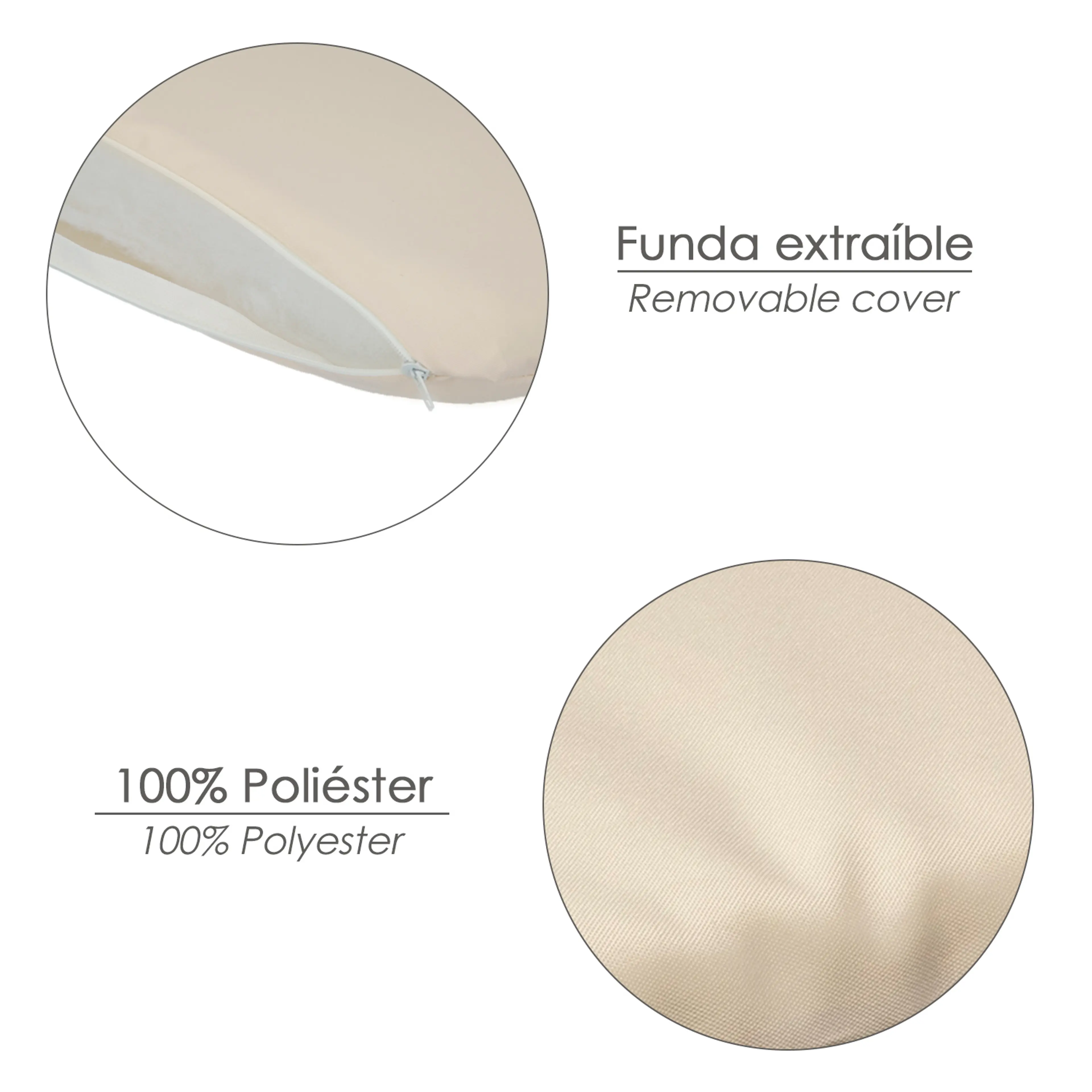 JUEGO DE COJINES CONJUNTO RESINA VE