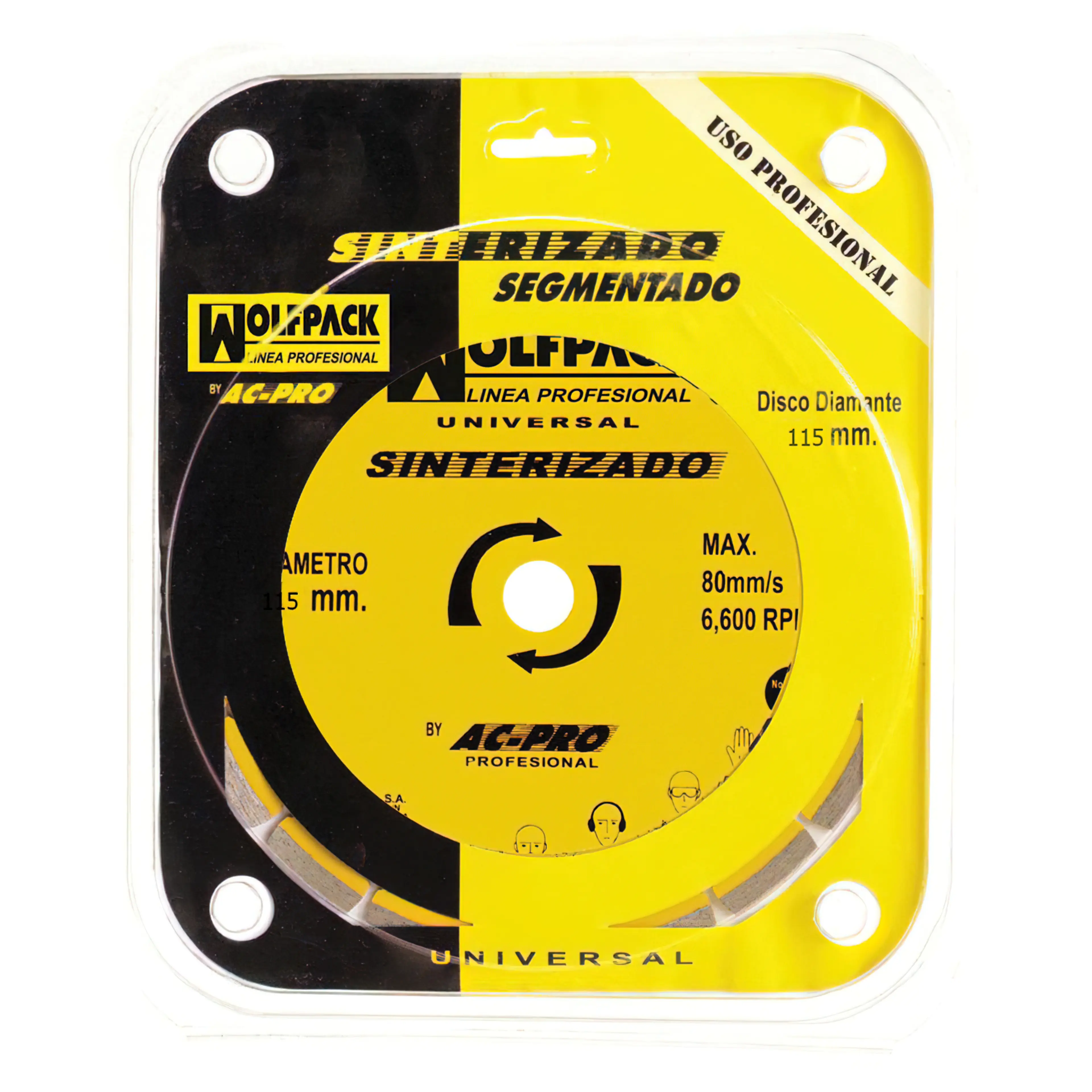 DISCO DIAMANTE 115 MM. GENERAL OBRA