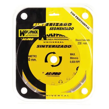 DISCO DIAMANTE 230 MM. GENERAL OBRA