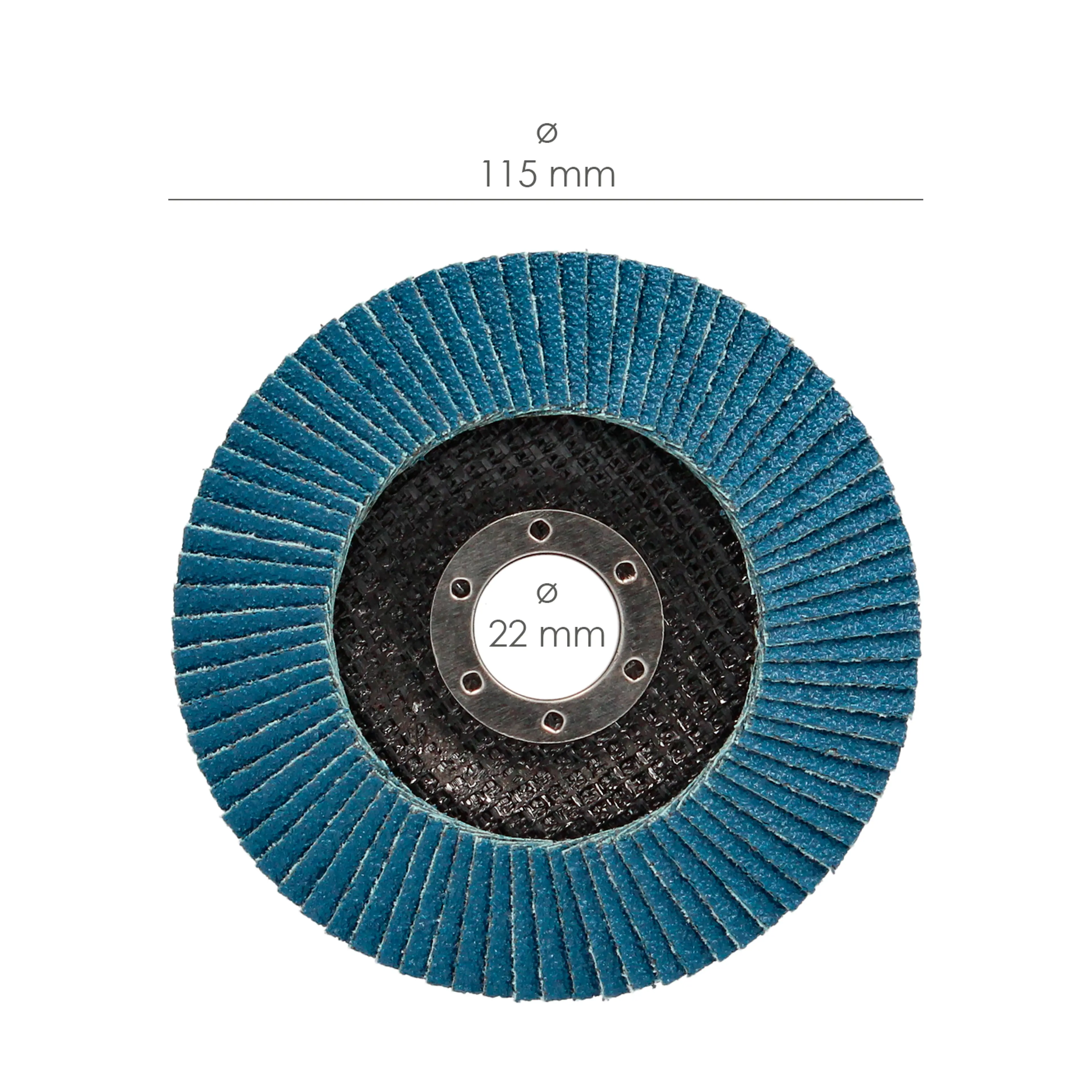 DISCO LAMINAS LIJA CIRCONIO 115X22 