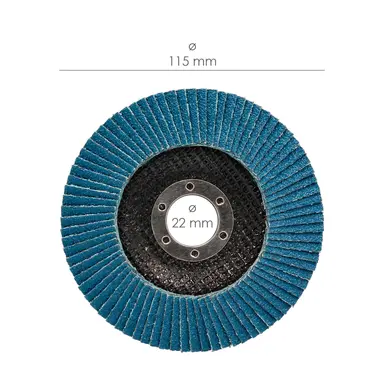 DISCO LAMINAS LIJA CIRCONIO 115X22 