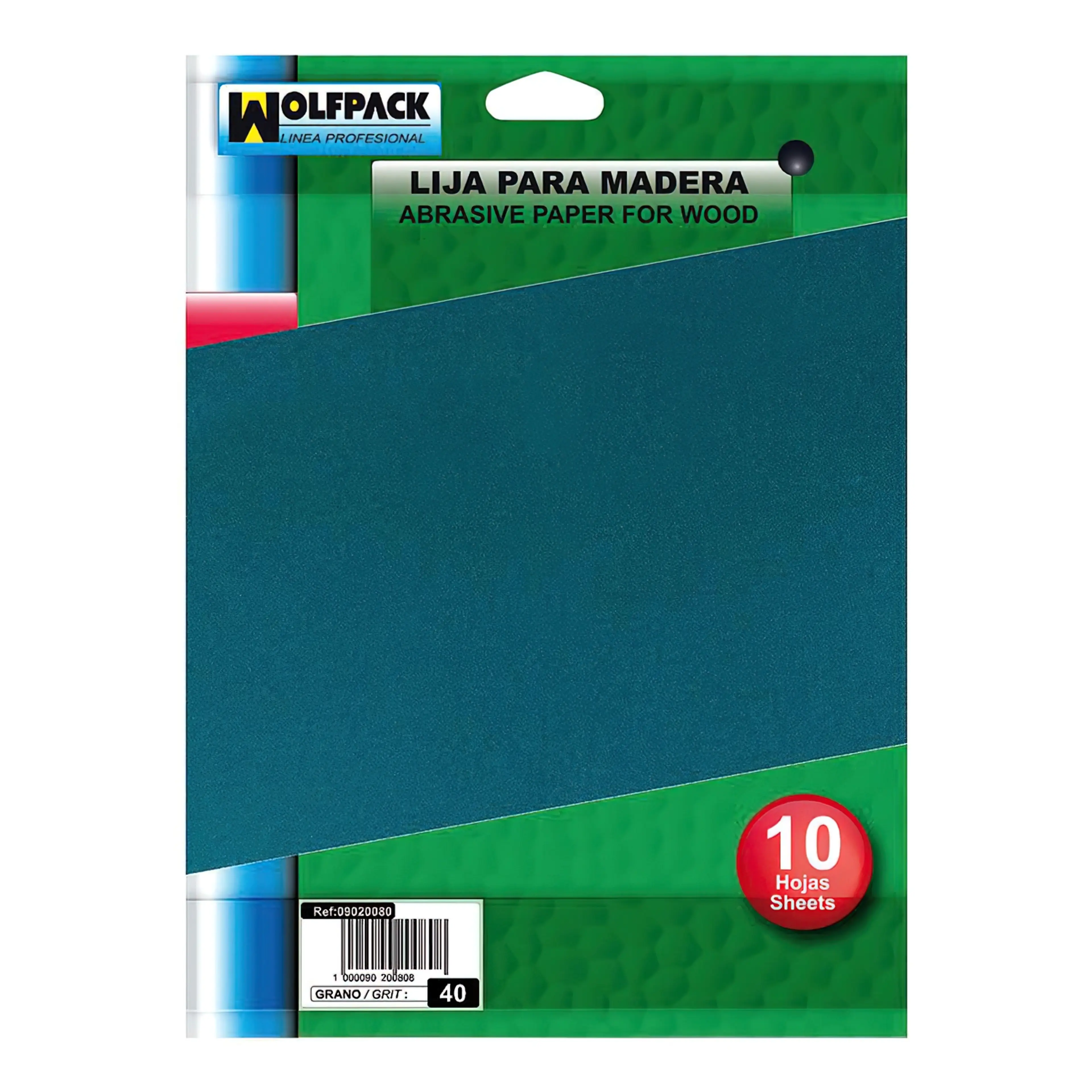LIJA MADERA GRANO 150 (PACK 10 PLIE