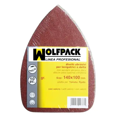 LIJA RECAMBIO DELTA  140X100 MM. SI