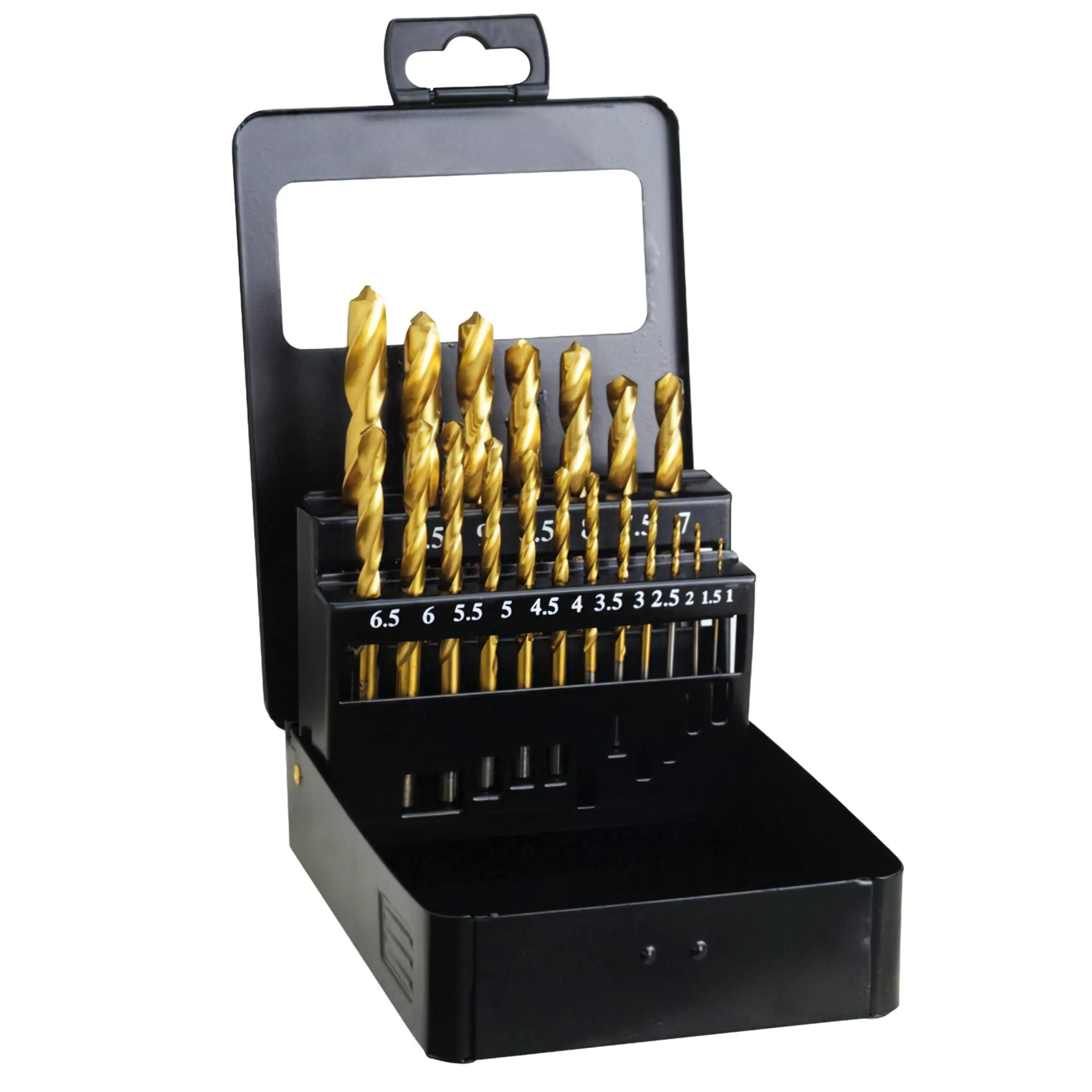ESTUCHE BROCAS HSS TITANIO 1-10 MM.