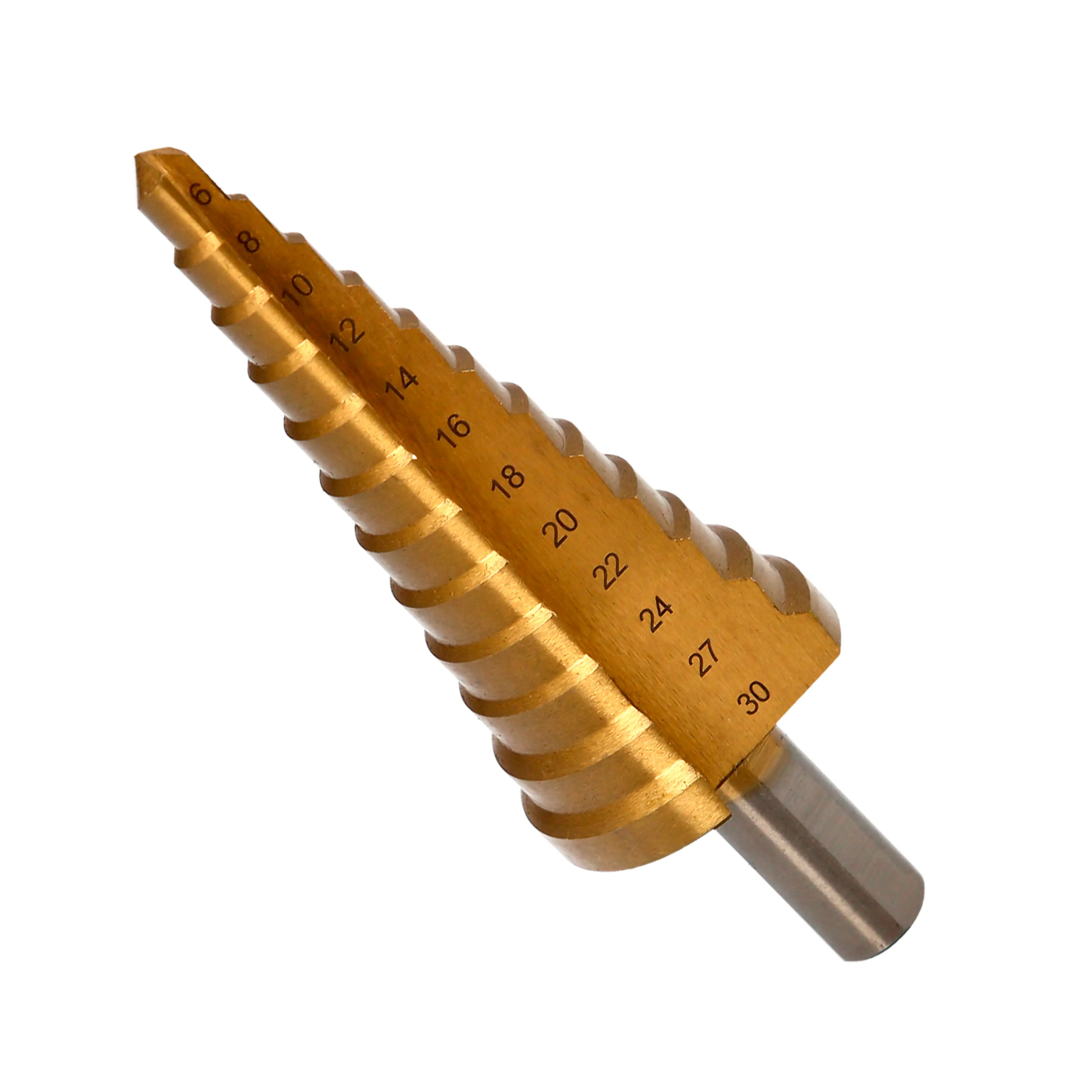 BROCA HSS ESCALONADA Ø 6 A 30 MM.