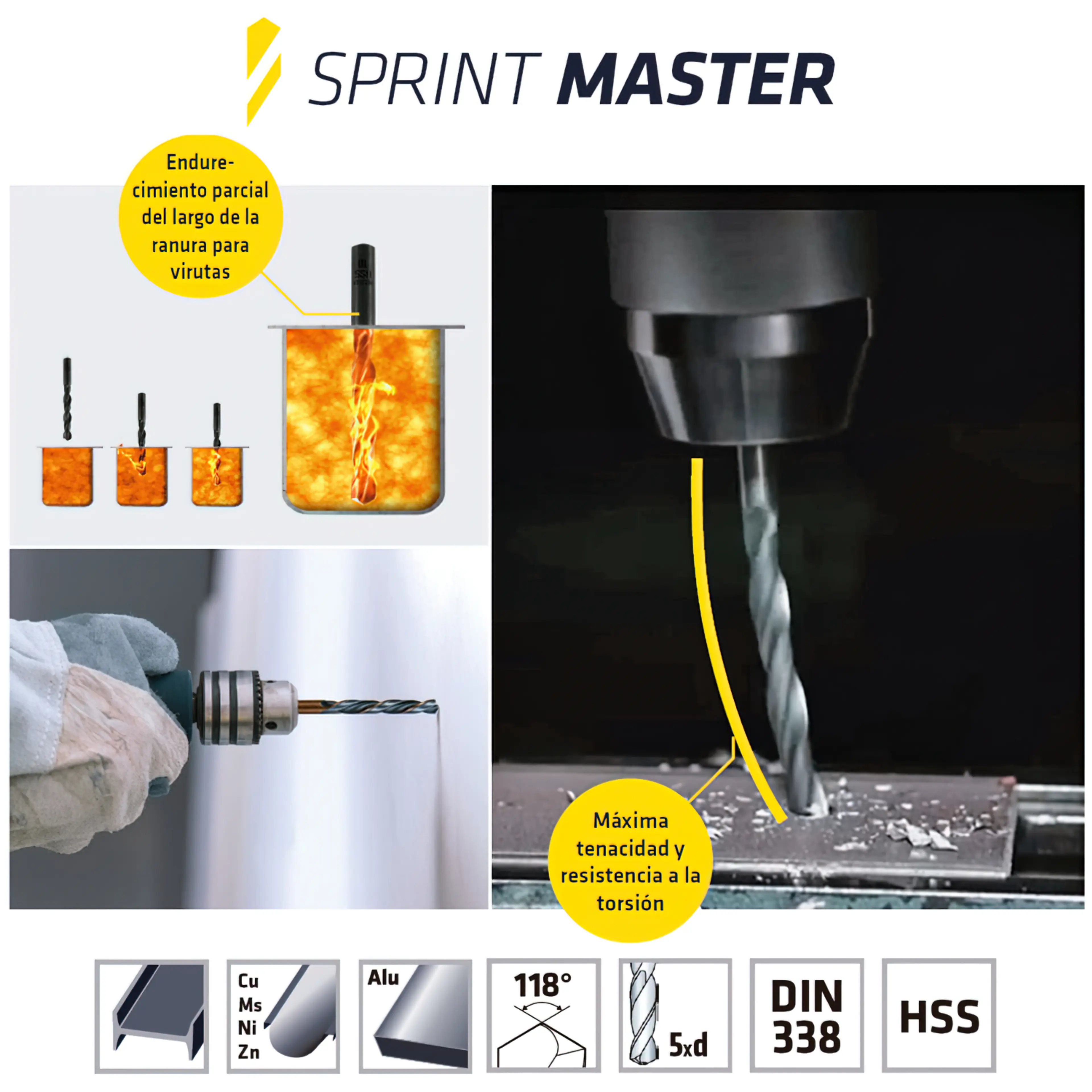 BROCA ALPEN HSS SPRINT MASTER Ø 3,0