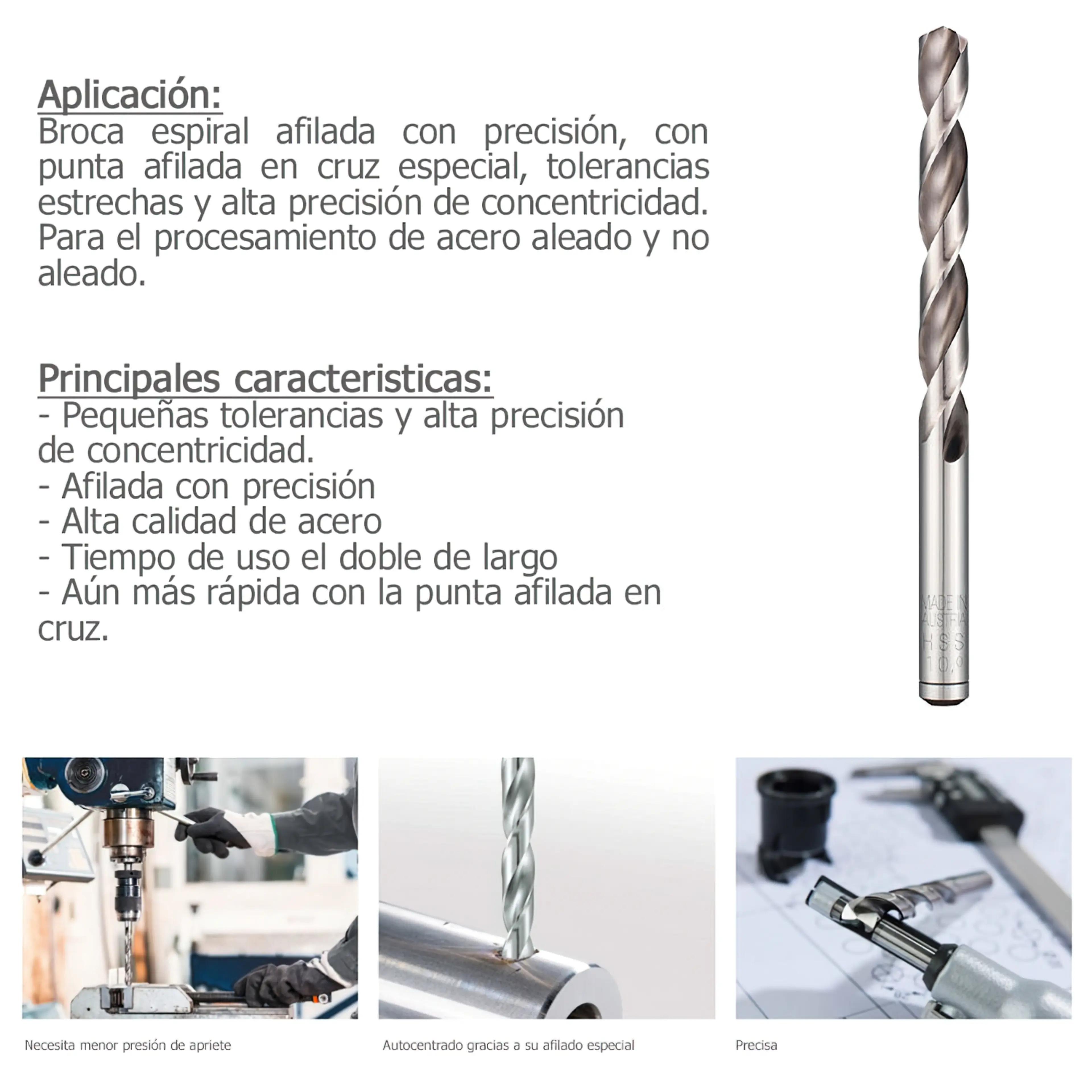 BROCA ALPEN HSS PRO   7,00 MM.