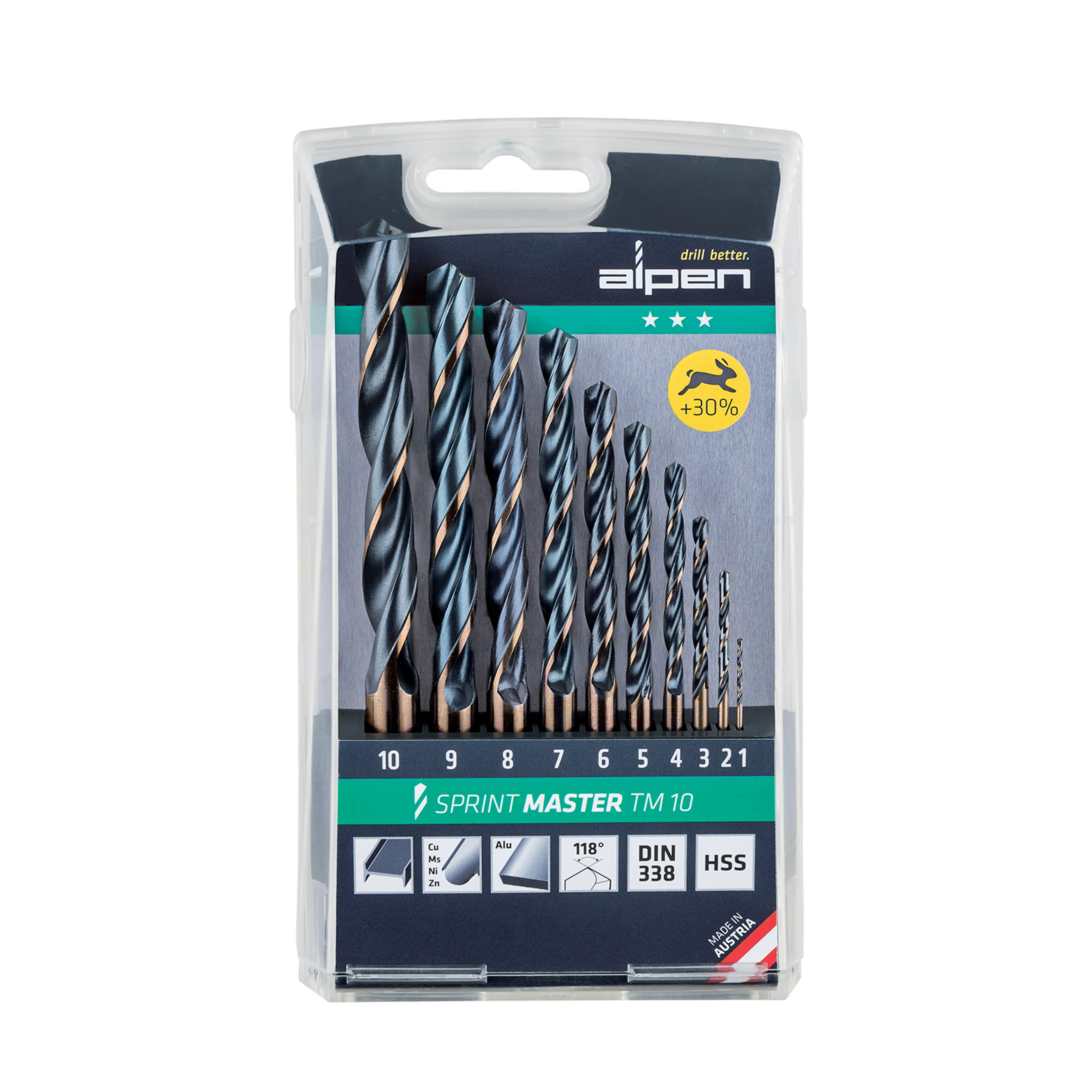 ESTUCHE BROCAS ALPEN HSS SPRINT MAS