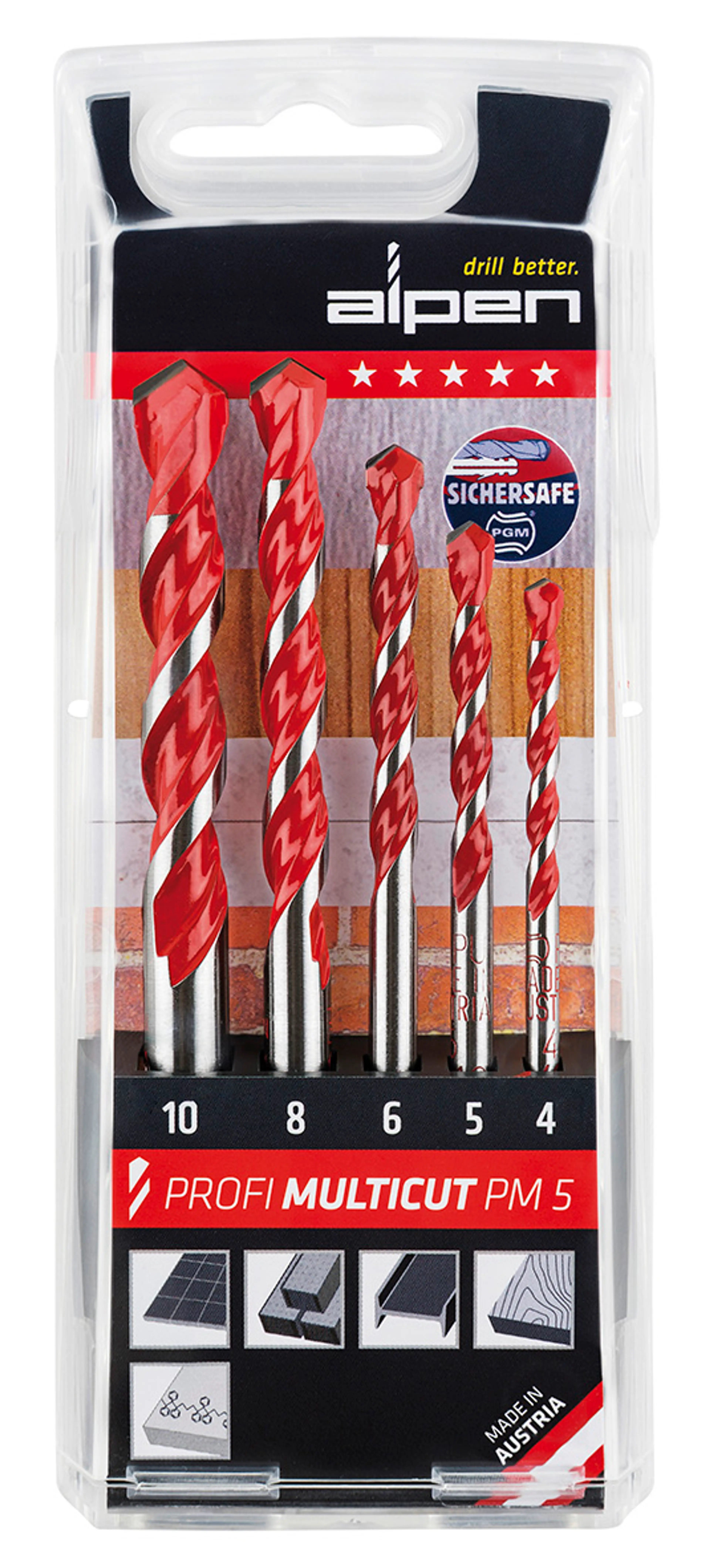 ESTUCHE BROCAS ALPEN MULTIUSO CILIN