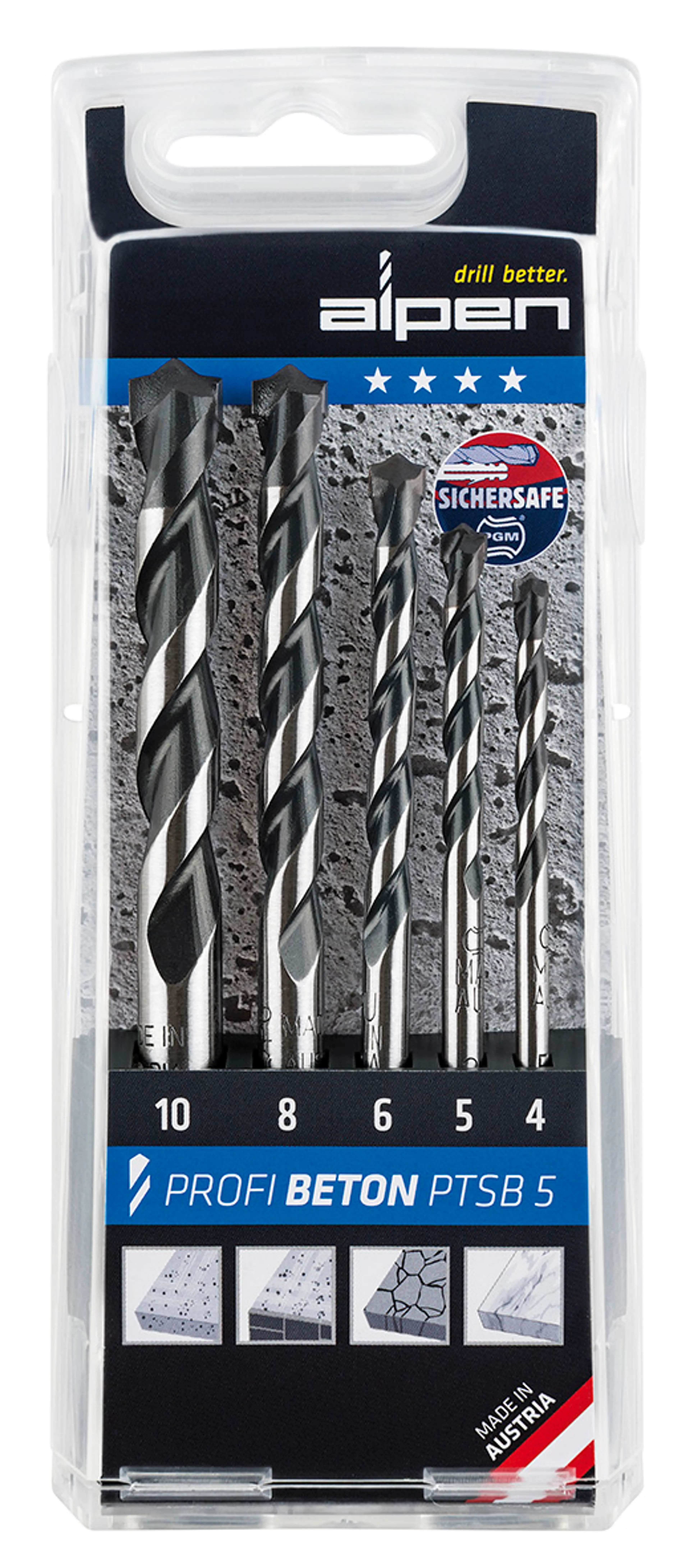 ESTUCHE BROCAS ALPEN WIDIA PROFESIO