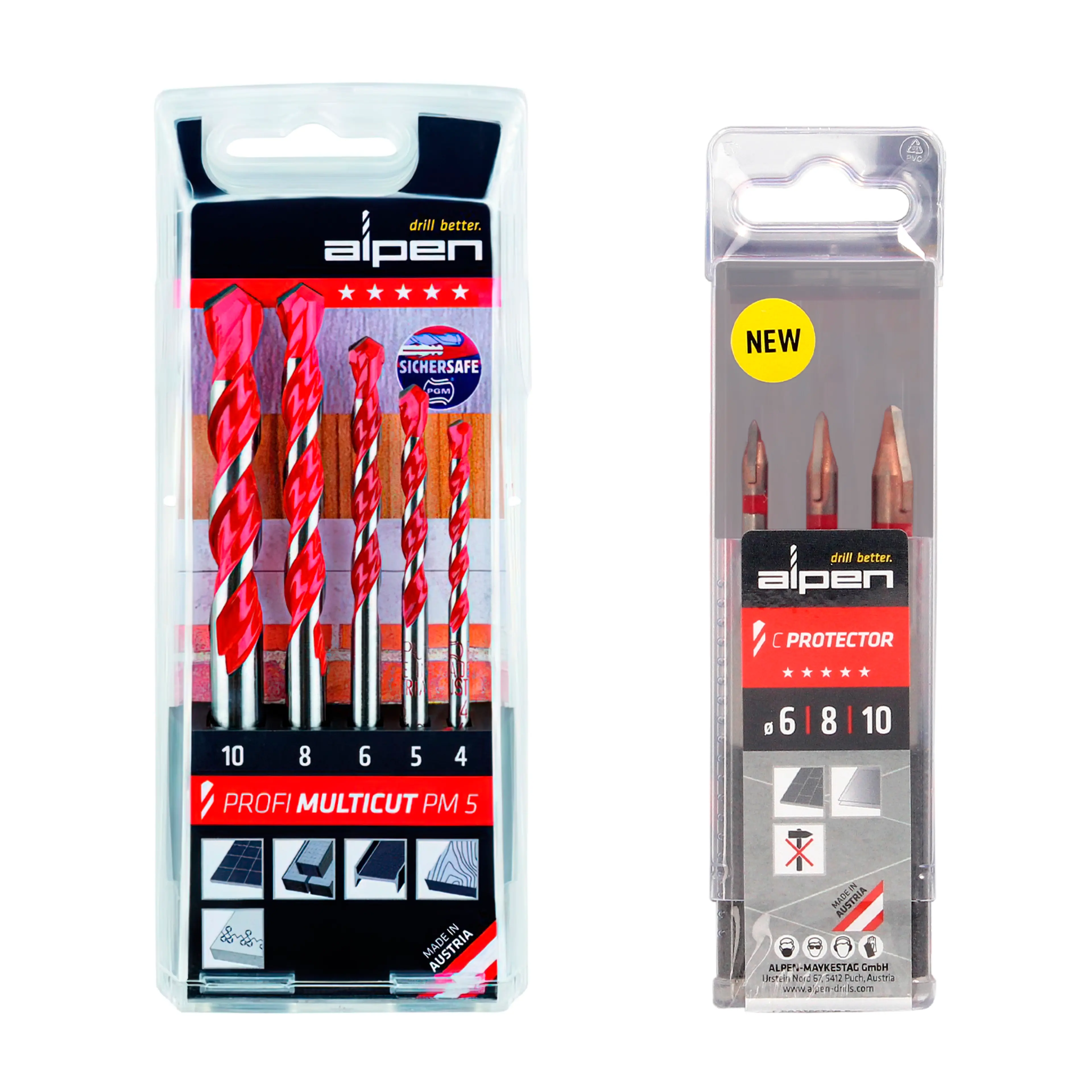 PACK ESTUCHES BROCAS ALPEN (3 BROCA