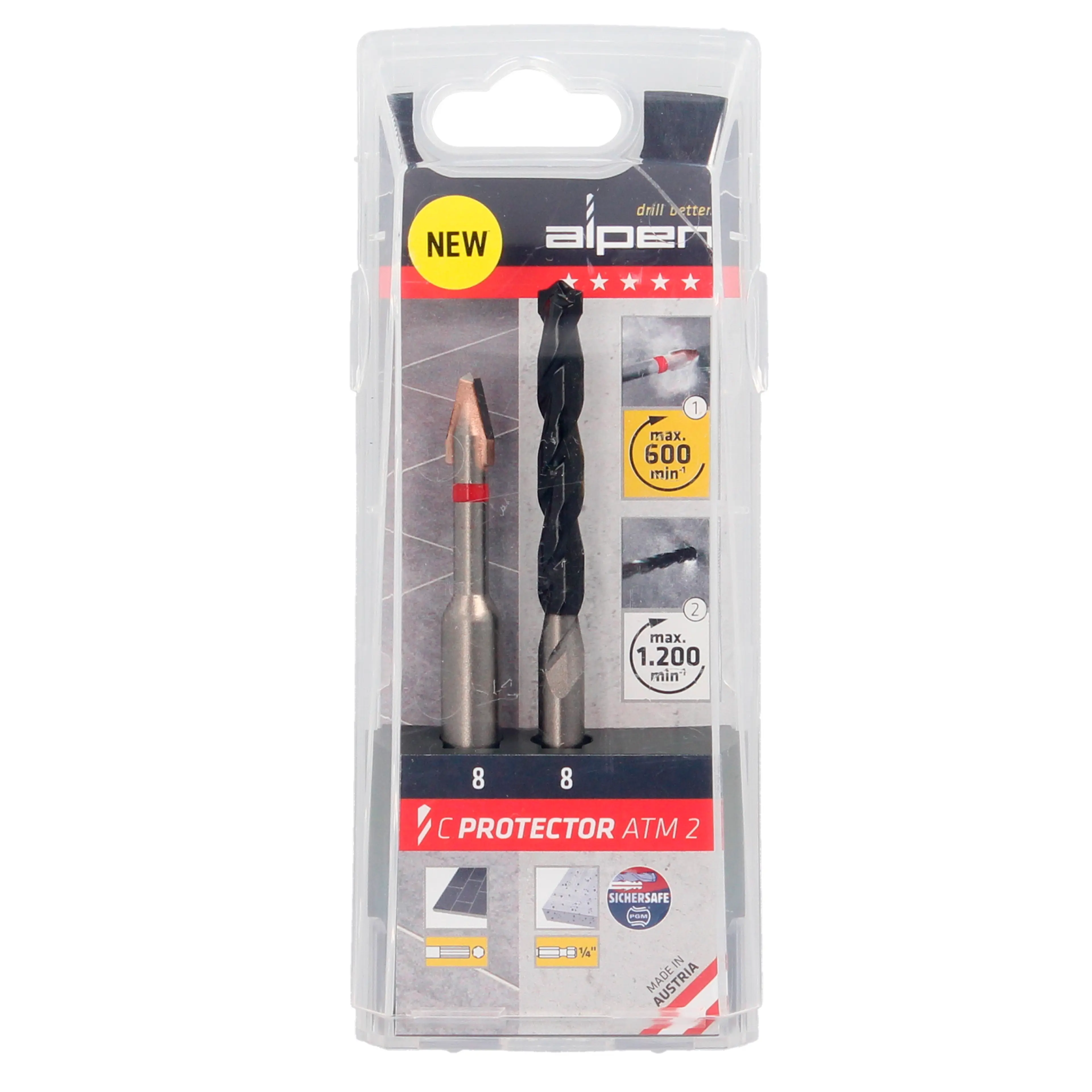 BROCA ALPEN PORCELANICOS MUY DUROS 