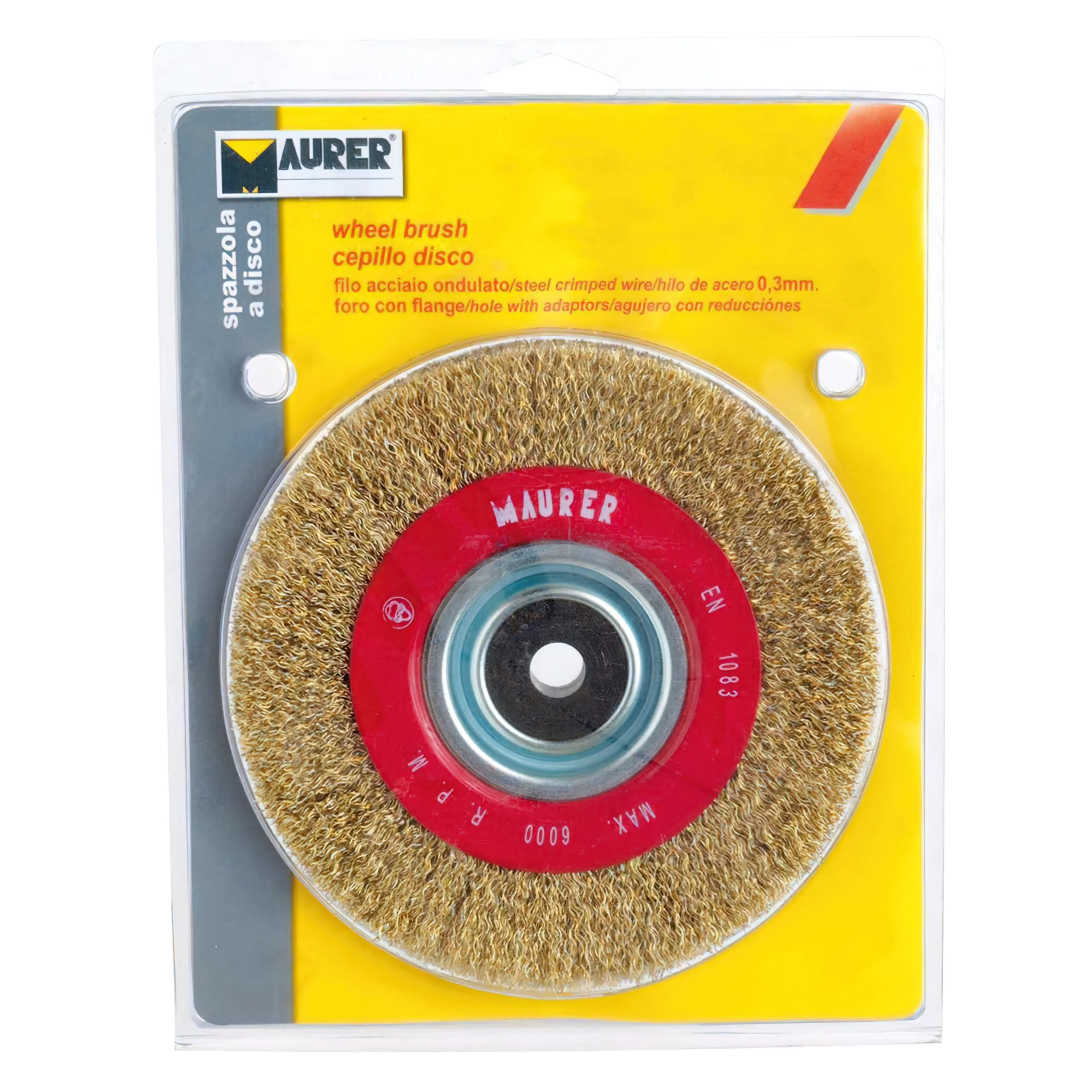 CEPILLO ACERO LATONADO CIRCULAR Ø 1