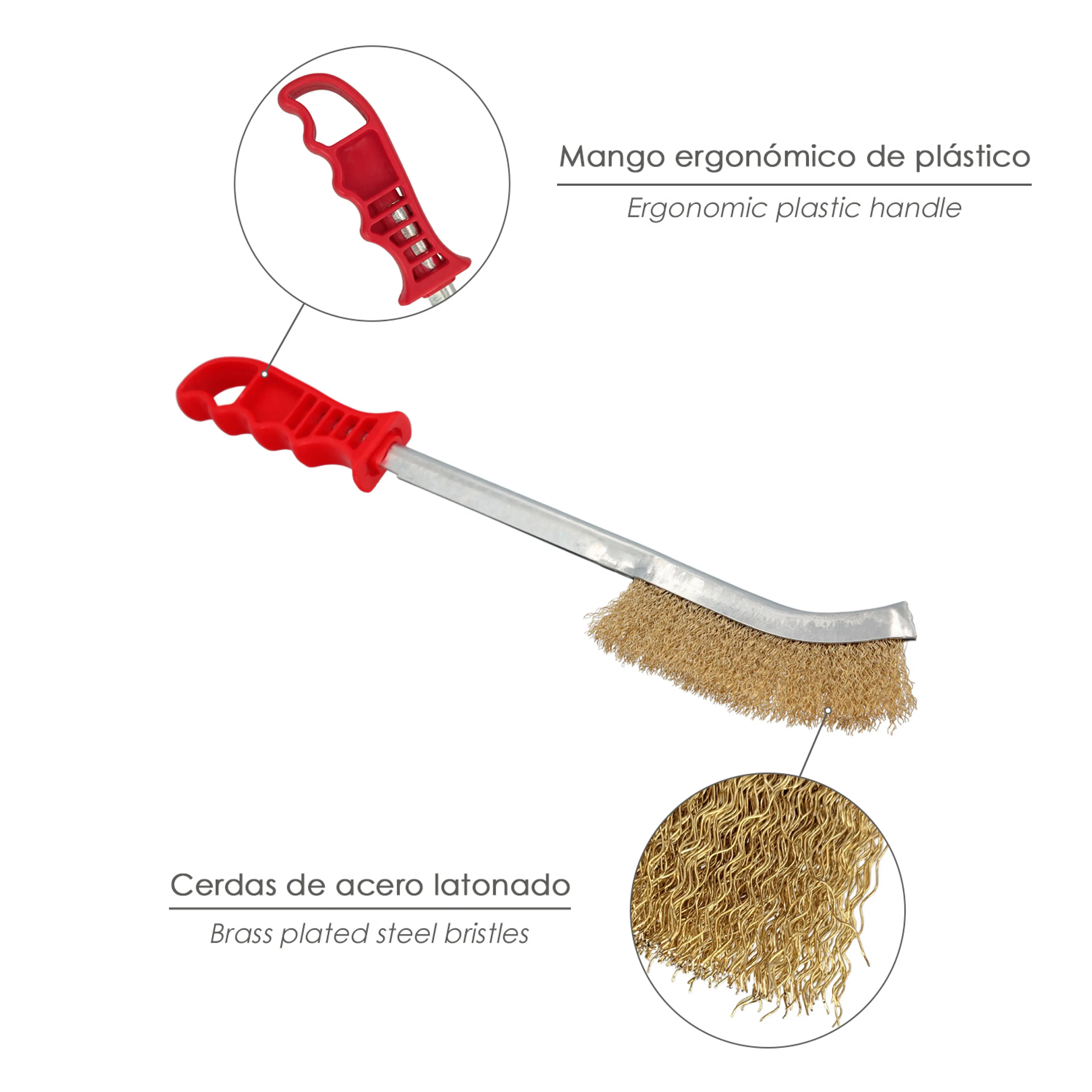 CEPILLO MANUAL ACERO LATONADO MANGO