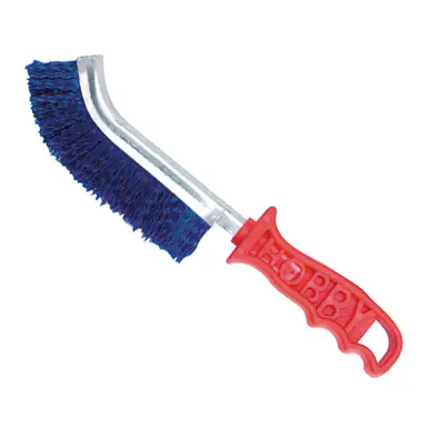 CEPILLO MANUAL P.V.C. MANGO ROJO