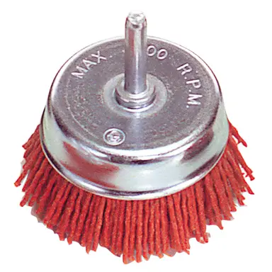 CEPILLO NYLON TAZA    50 MM. 1/4".