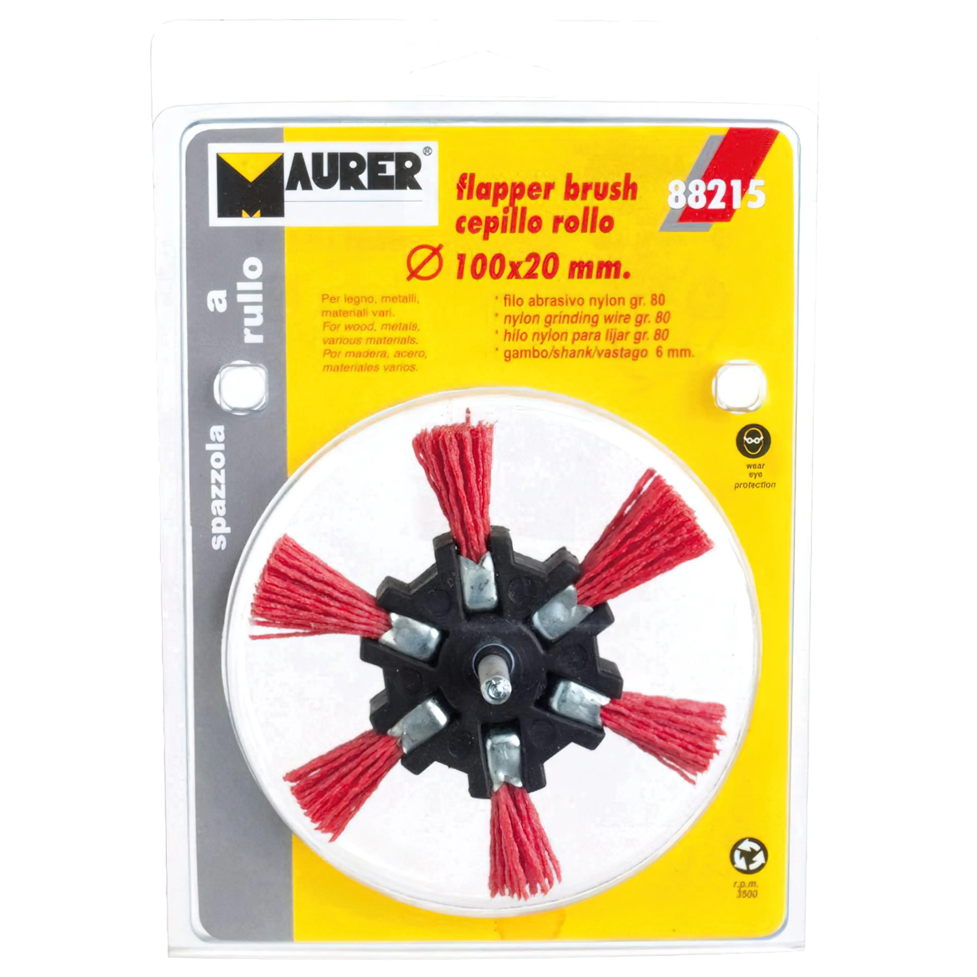 CEPILLO ABANICO NYLON