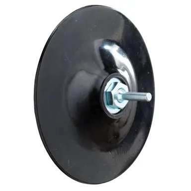 PLATO CAUCHO Ø 125 MM. PARA TALADRO