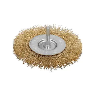 CEPILLO ACERO LATONADO DISCO. Ø 100