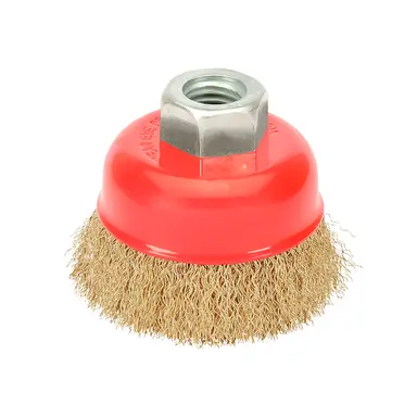 CEPILLO TAZA ACERO LATONADO, Ø  65 