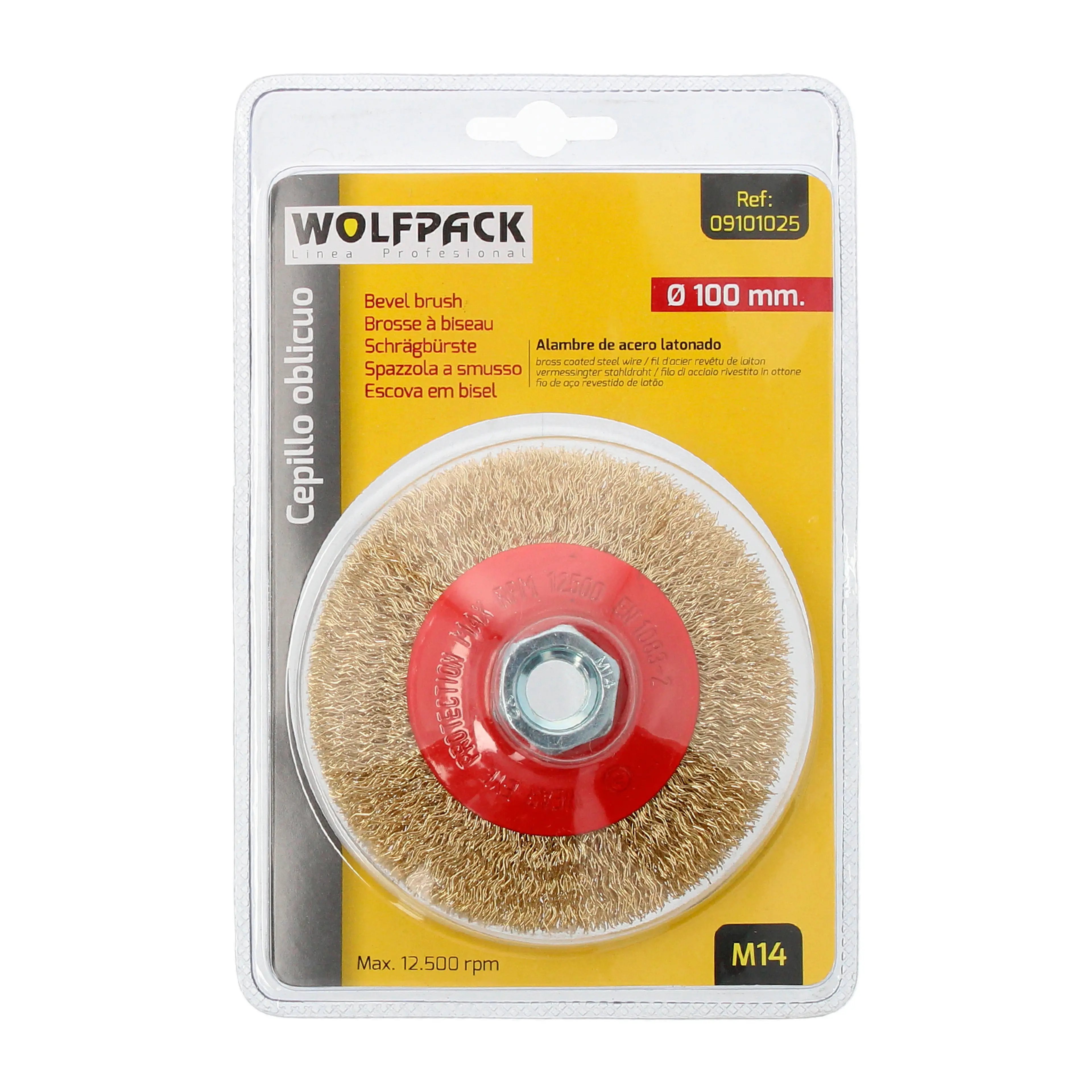 CEPILLO OBLICUO ACERO LATONADO Ø 10