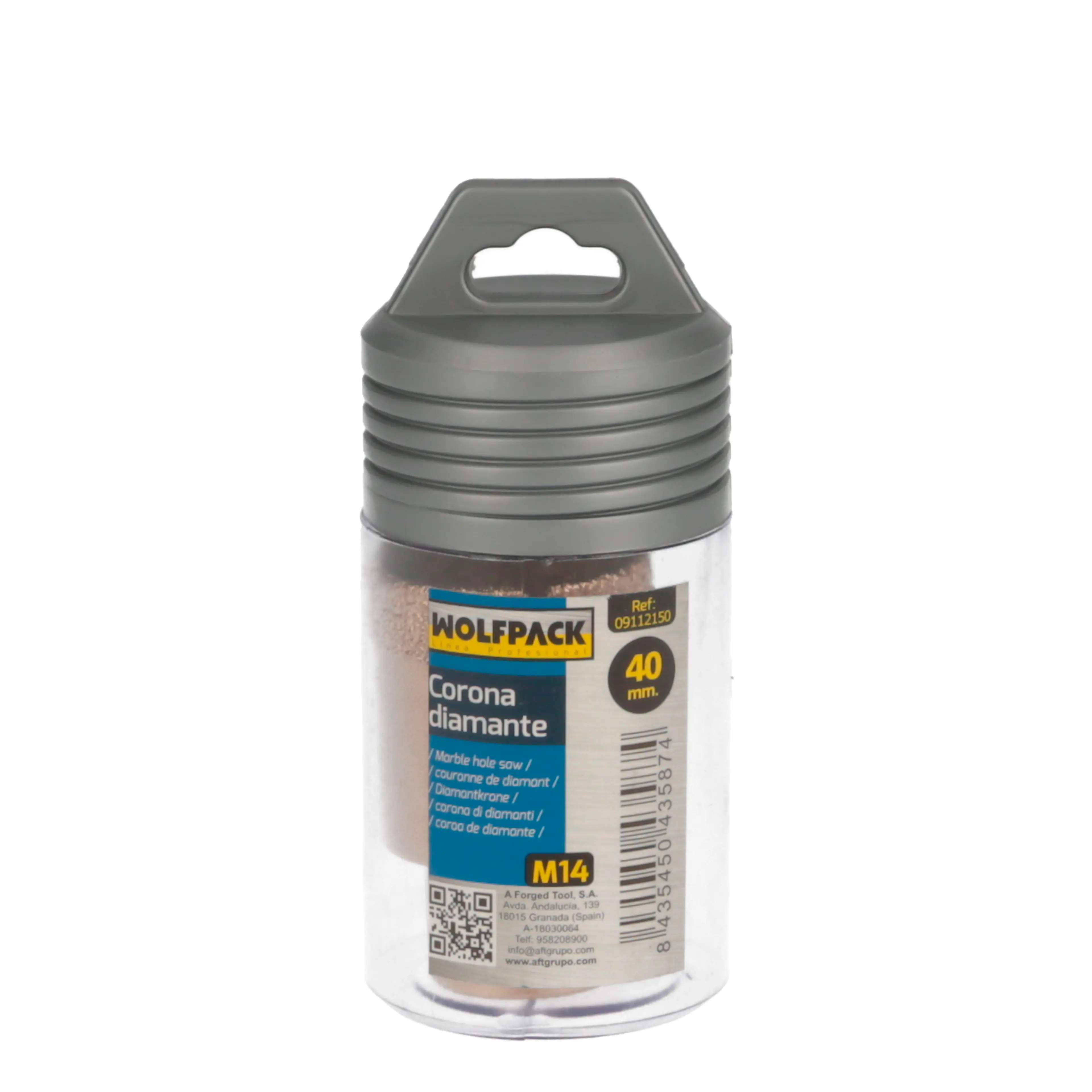 CORONA DIAMANTE M14 Ø 40 MM. CORTE 