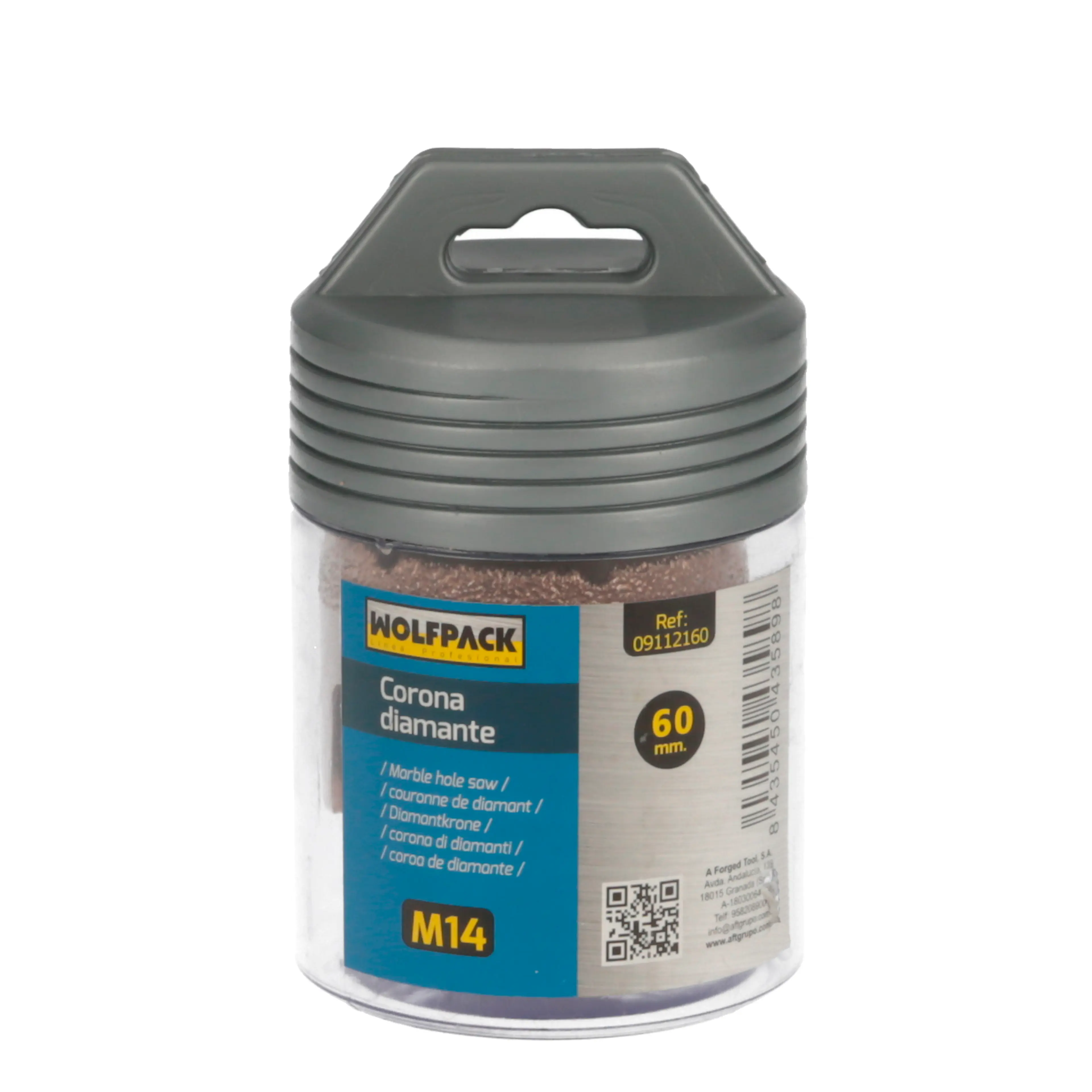 CORONA DIAMANTE M14 Ø 60 MM. CORTE 