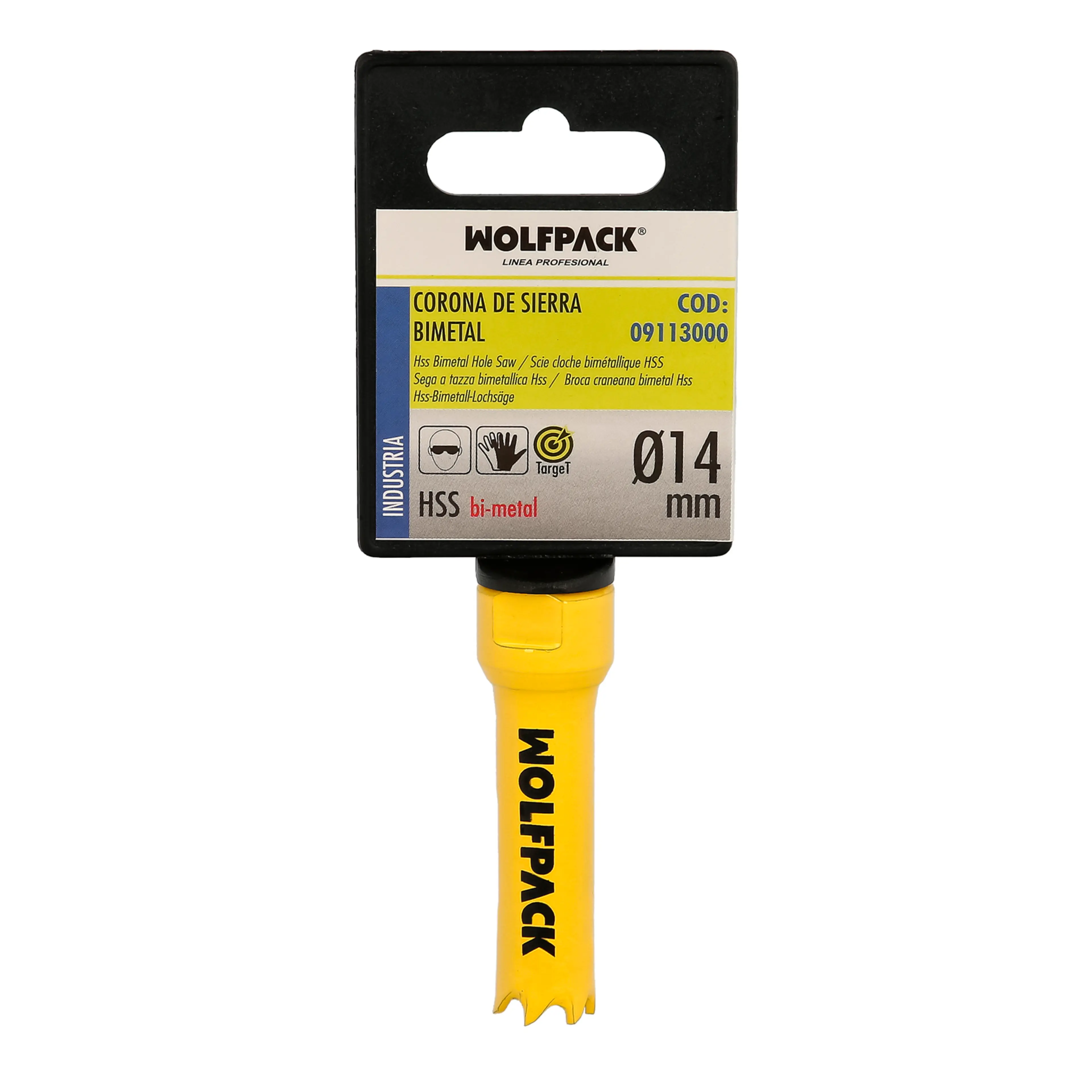 CORONA DE SIERRA BIMETAL TARGET  Ø 