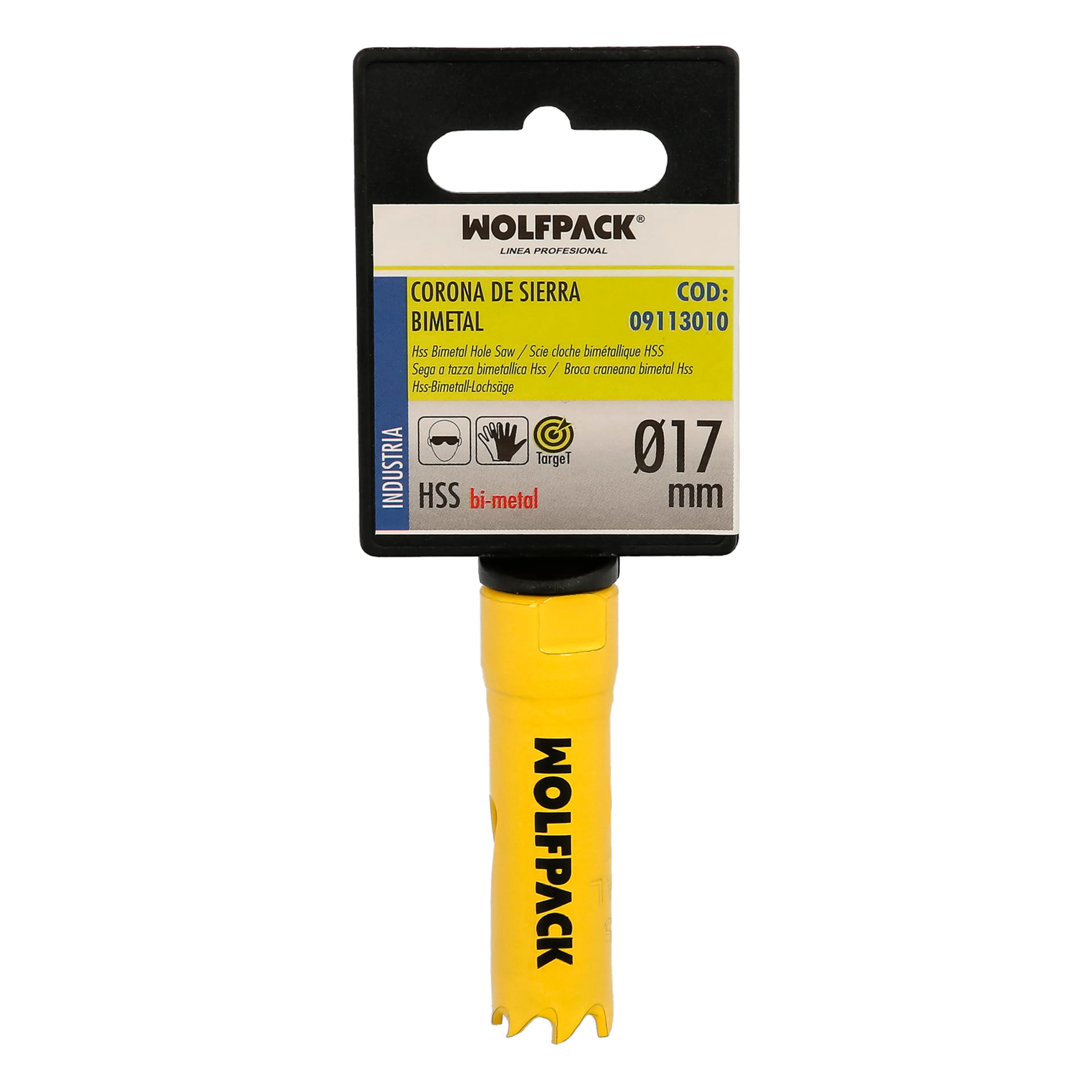 CORONA DE SIERRA BIMETAL TARGET  Ø 