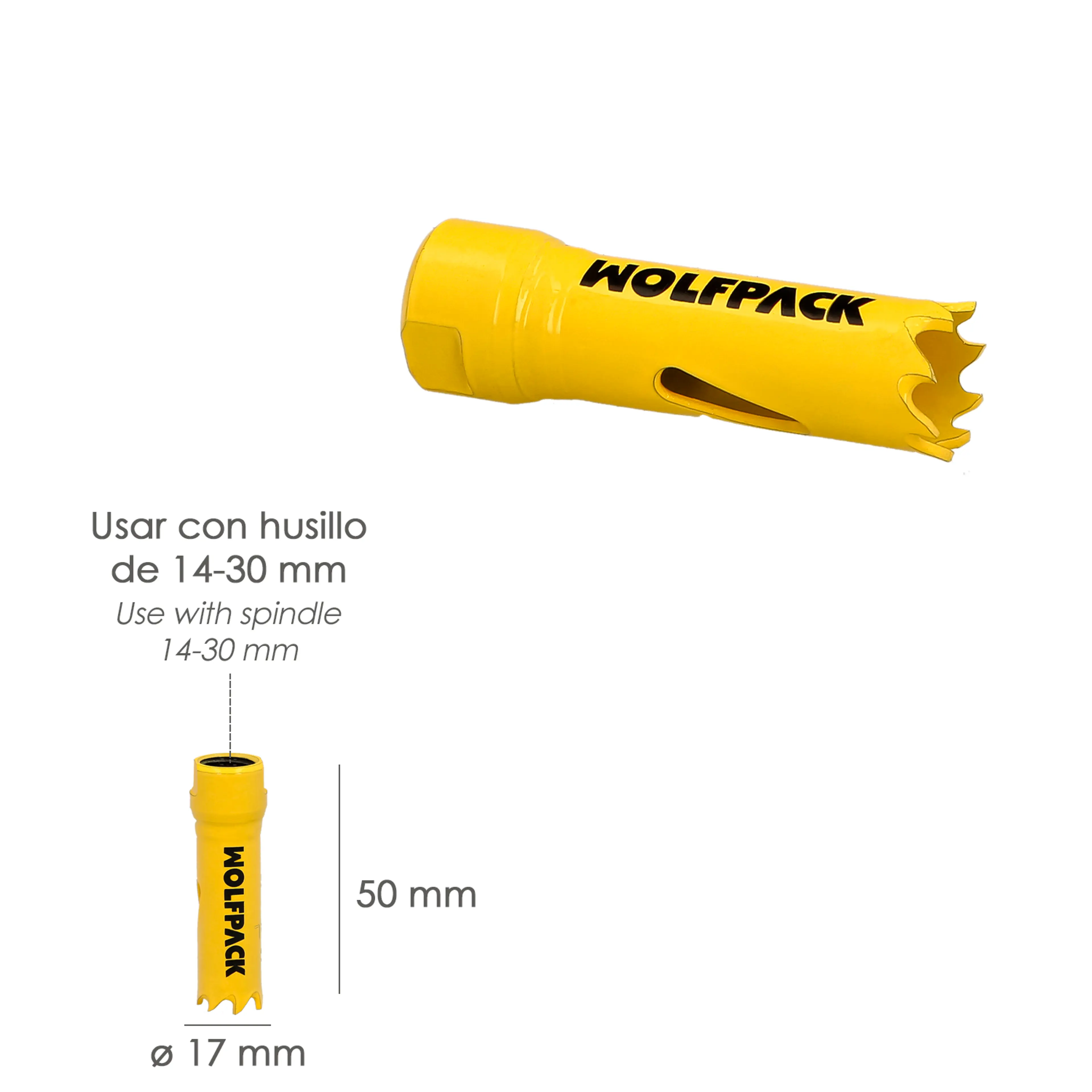 CORONA DE SIERRA BIMETAL TARGET  Ø 