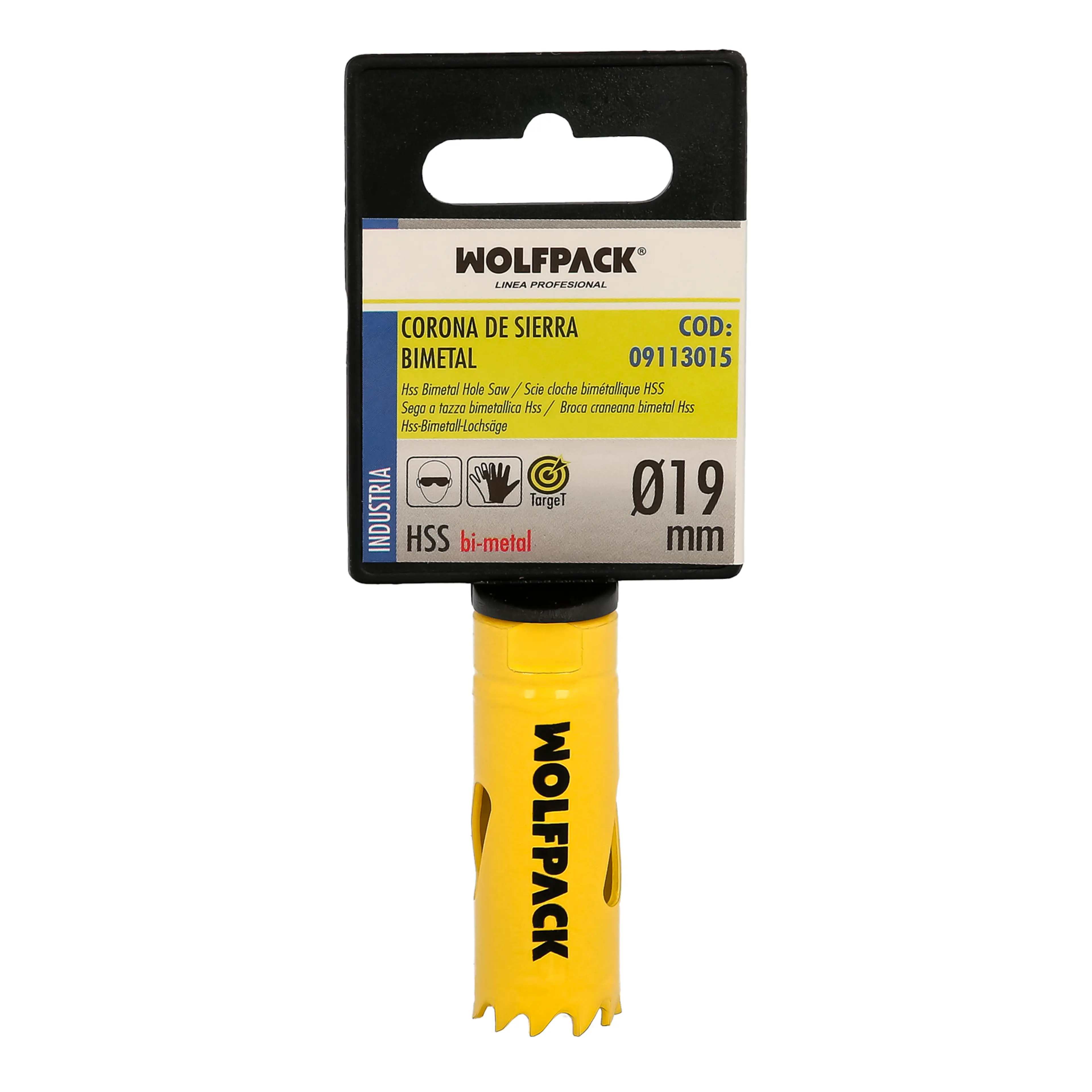 CORONA DE SIERRA BIMETAL TARGET  Ø 