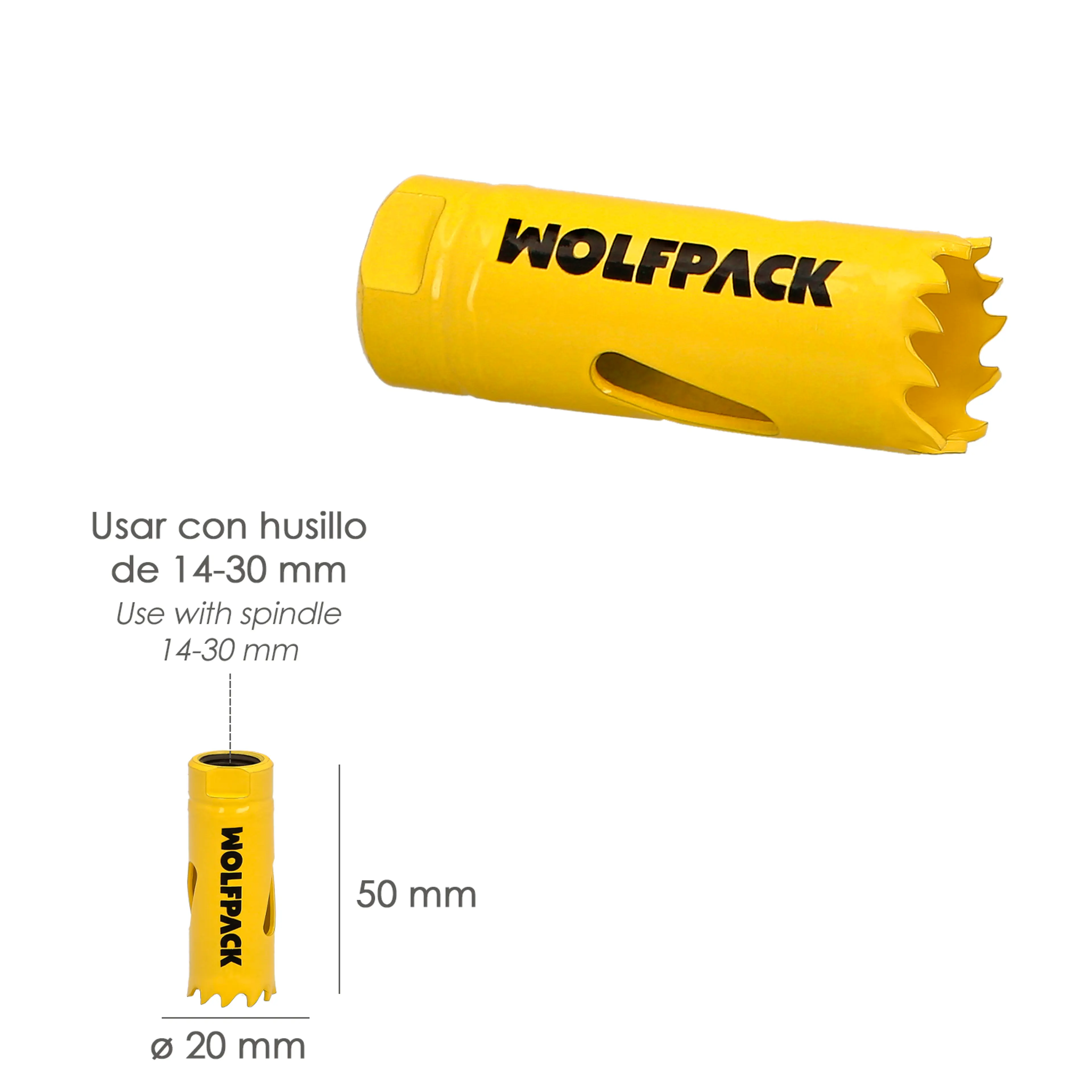 CORONA DE SIERRA BIMETAL TARGET  Ø 