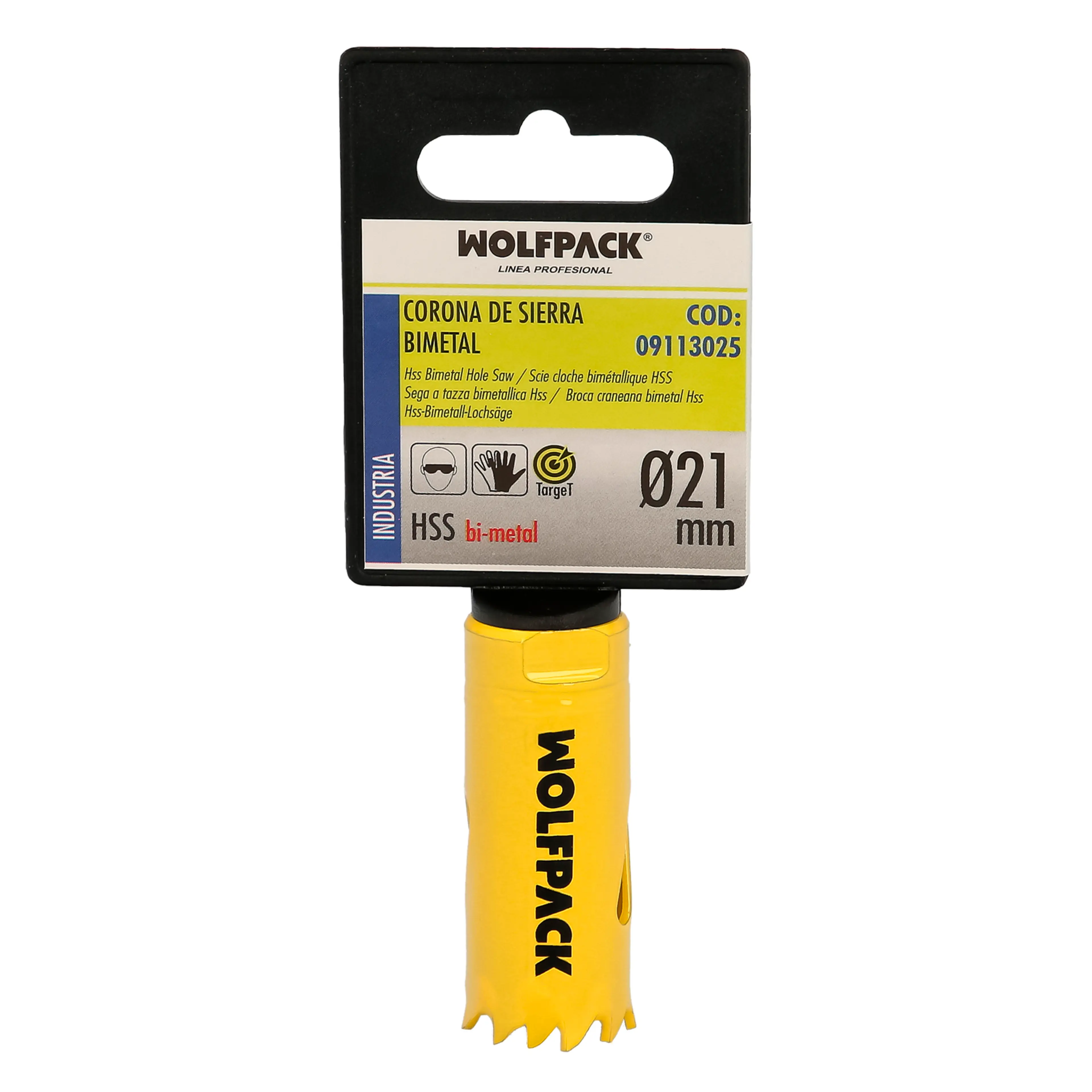 CORONA DE SIERRA BIMETAL TARGET  Ø 