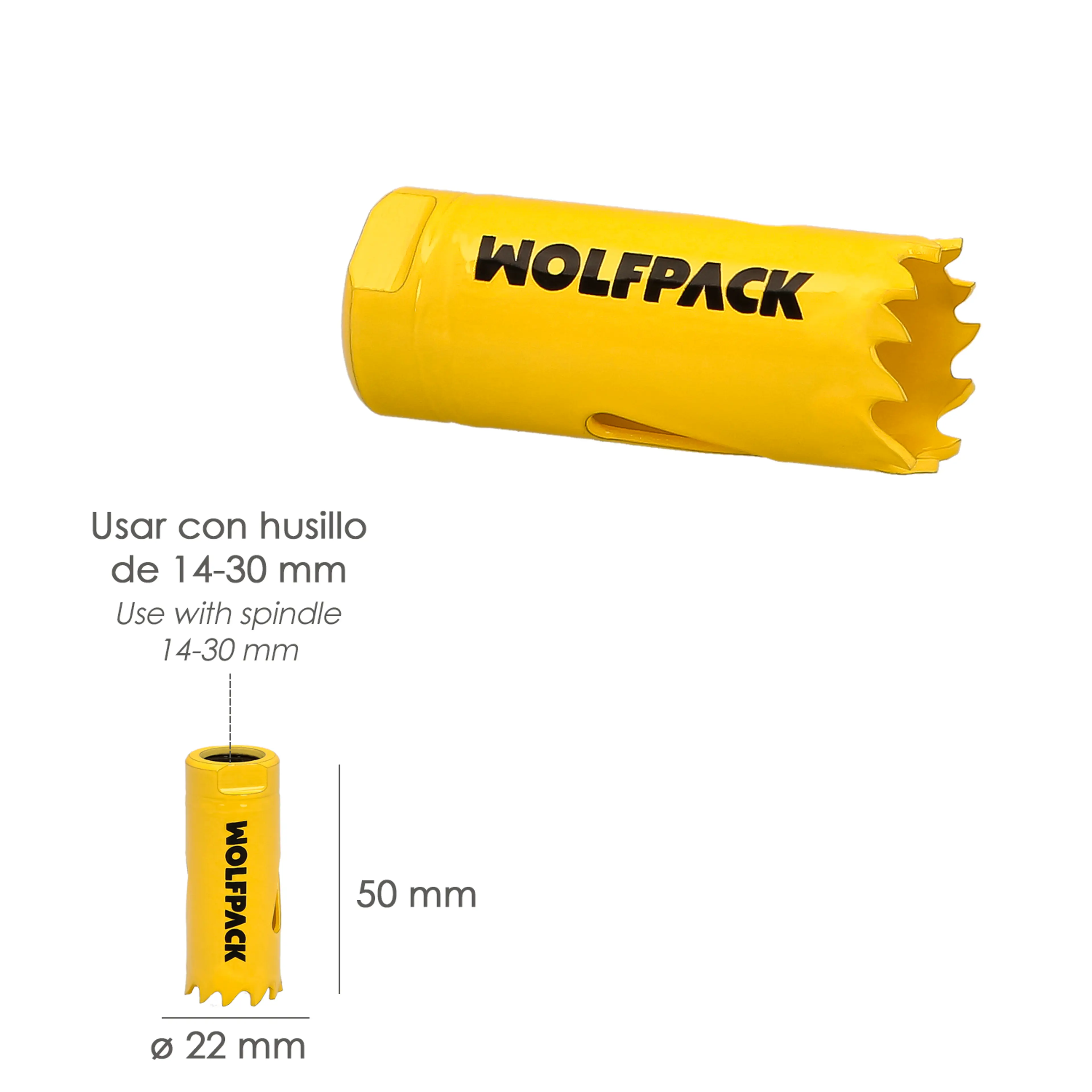 CORONA DE SIERRA BIMETAL TARGET  Ø 