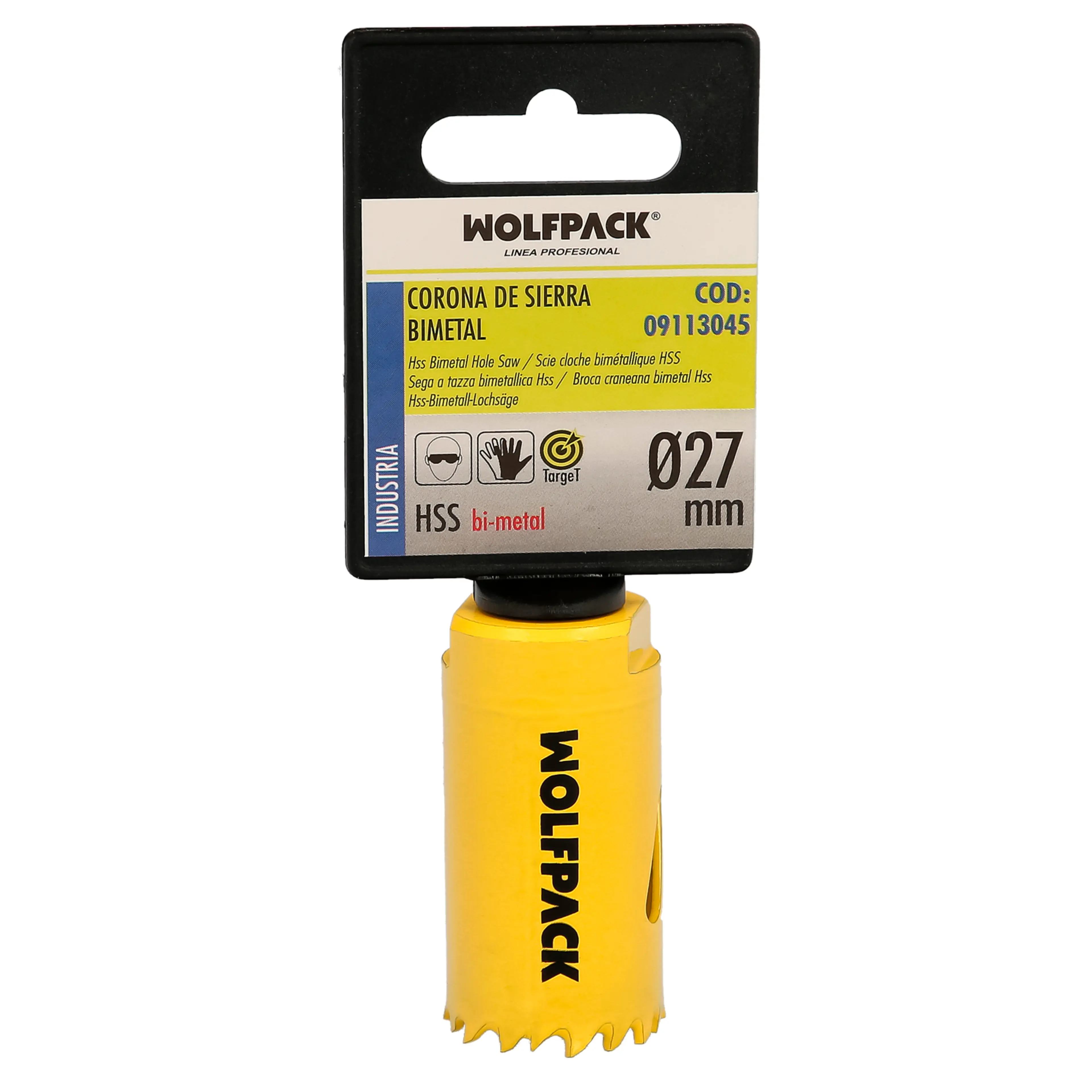 CORONA DE SIERRA BIMETAL TARGET  Ø 