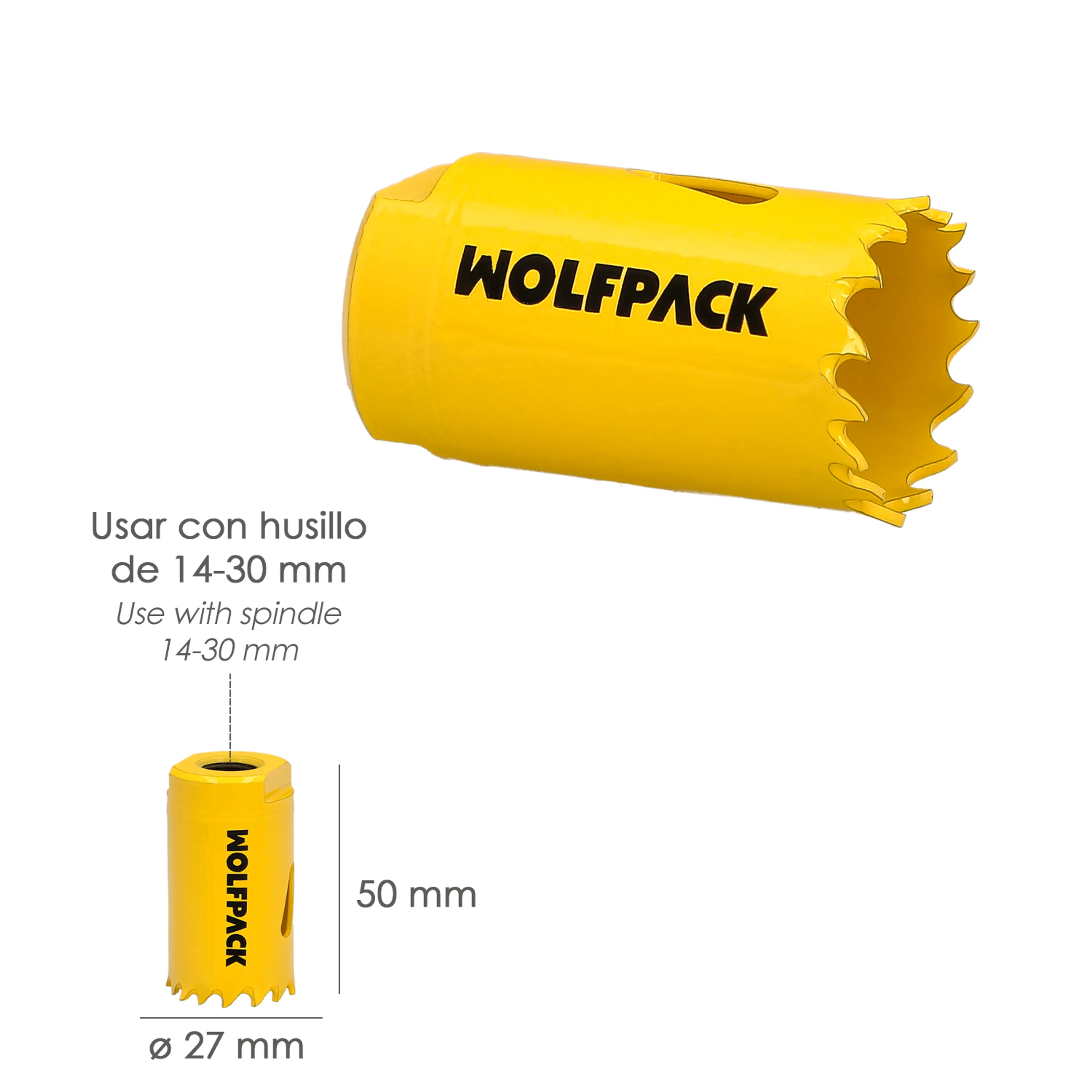 CORONA DE SIERRA BIMETAL TARGET  Ø 