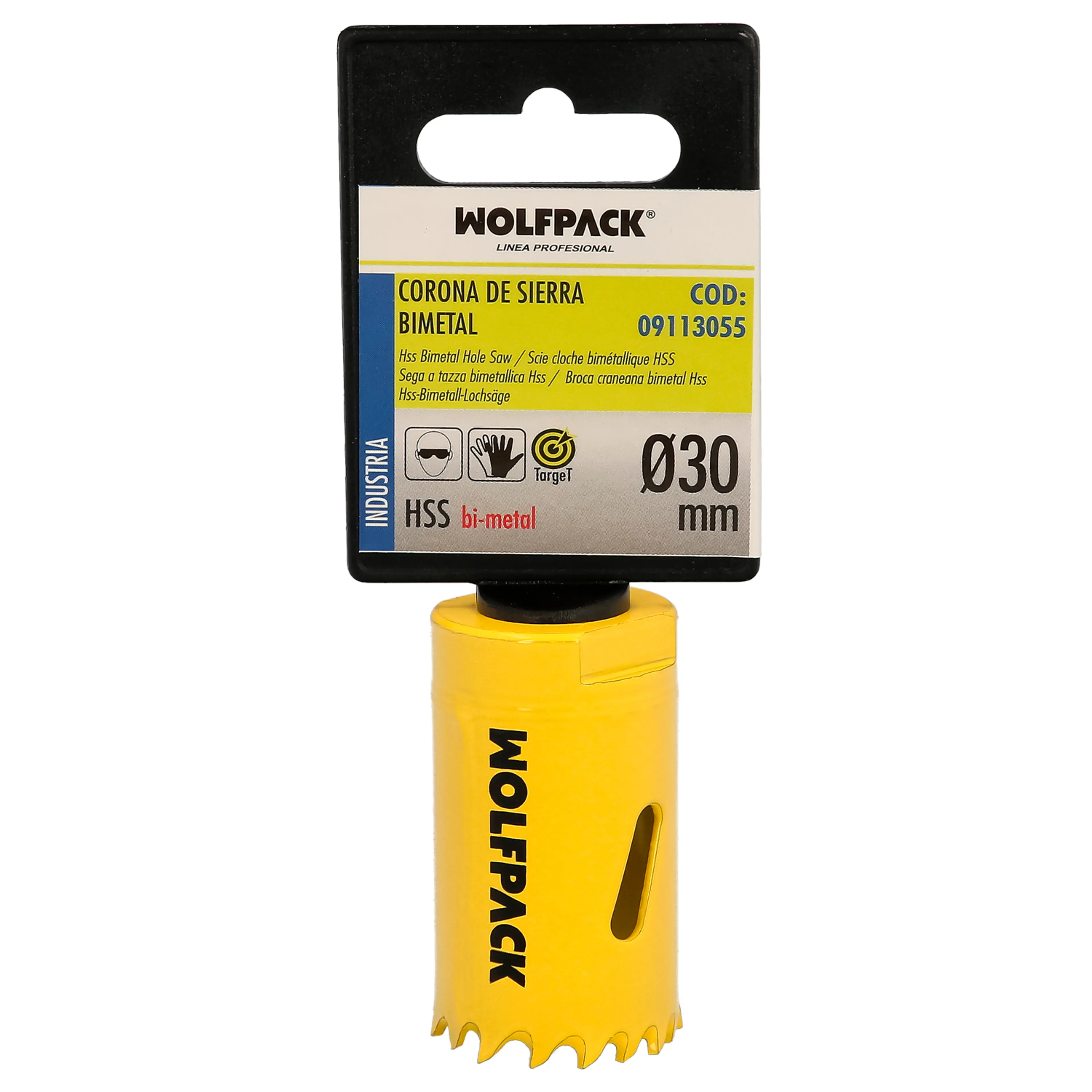CORONA DE SIERRA BIMETAL TARGET  Ø 